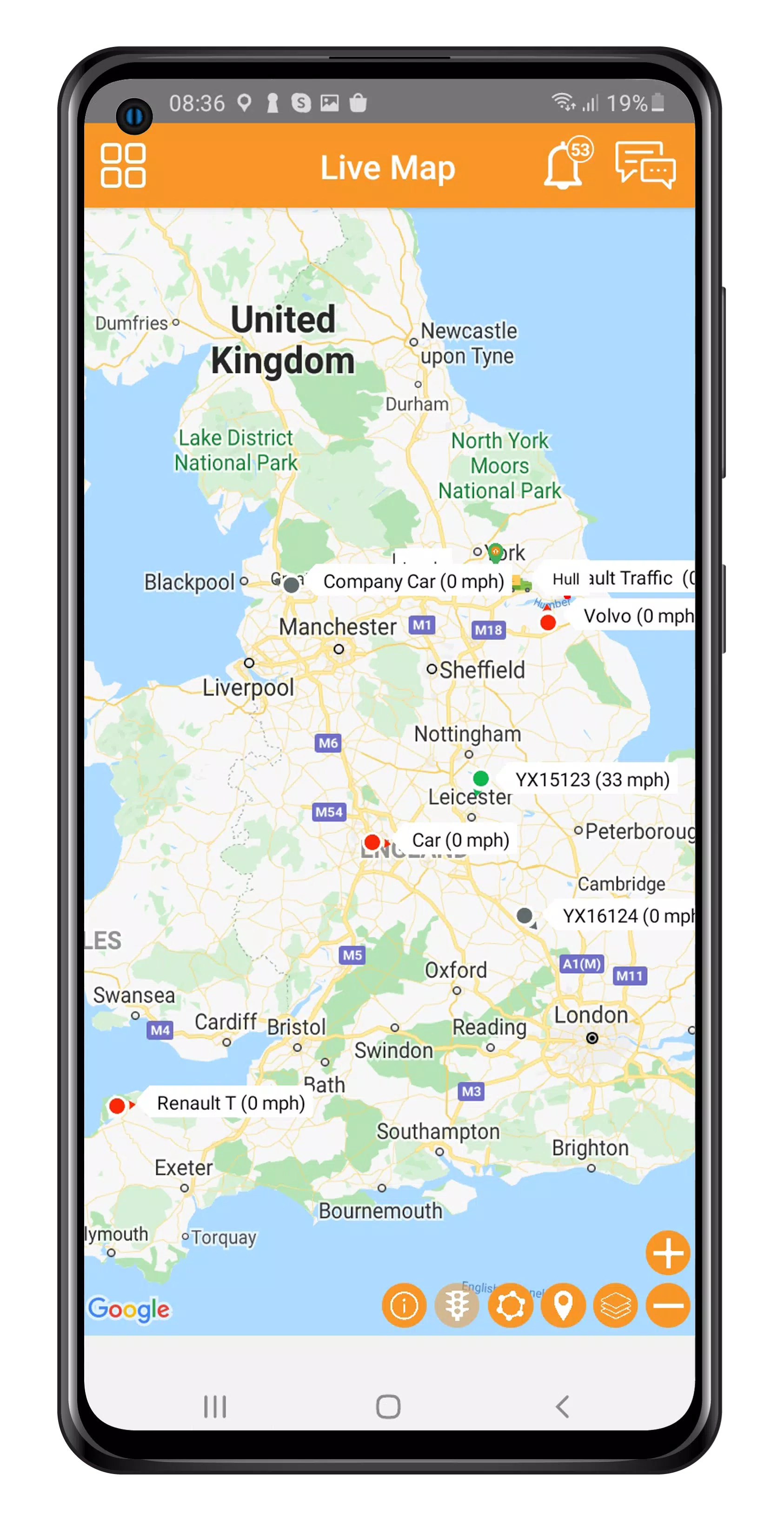 Live Tracking Manager Screenshot3
