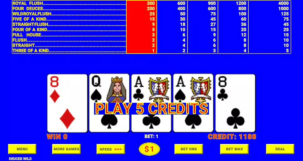 Video Poker Multi Hand Classic Screenshot3