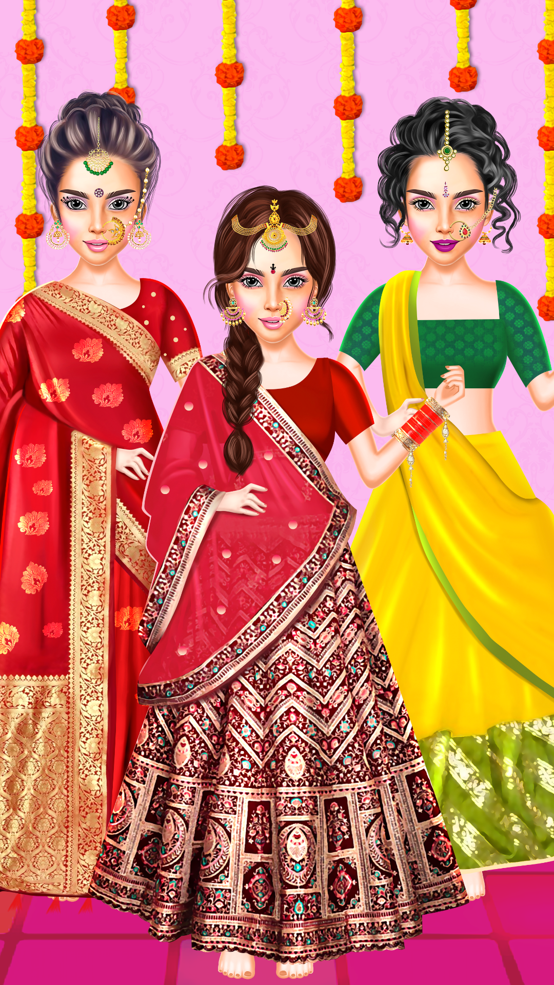 Indian Wedding Dress-up Screenshot1