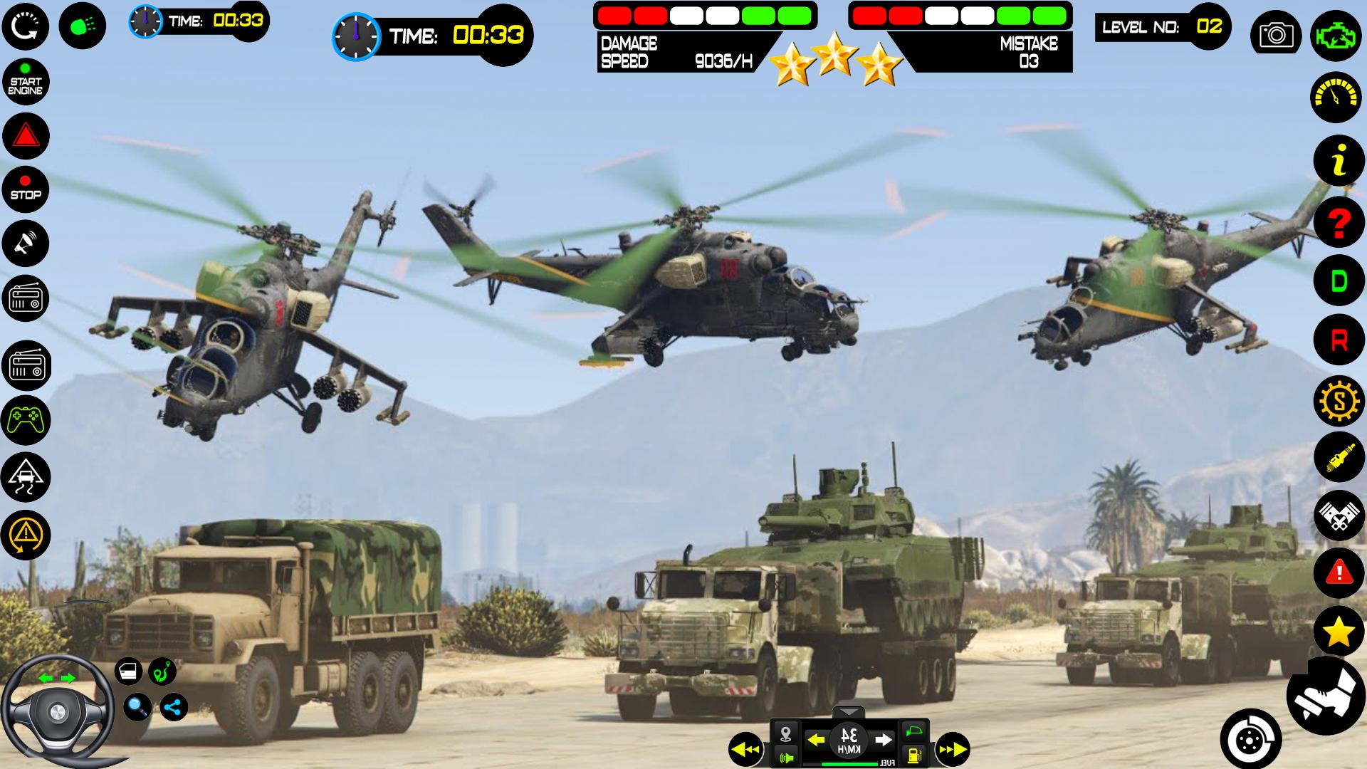 US Army Cargo Truck Games 3d Screenshot3