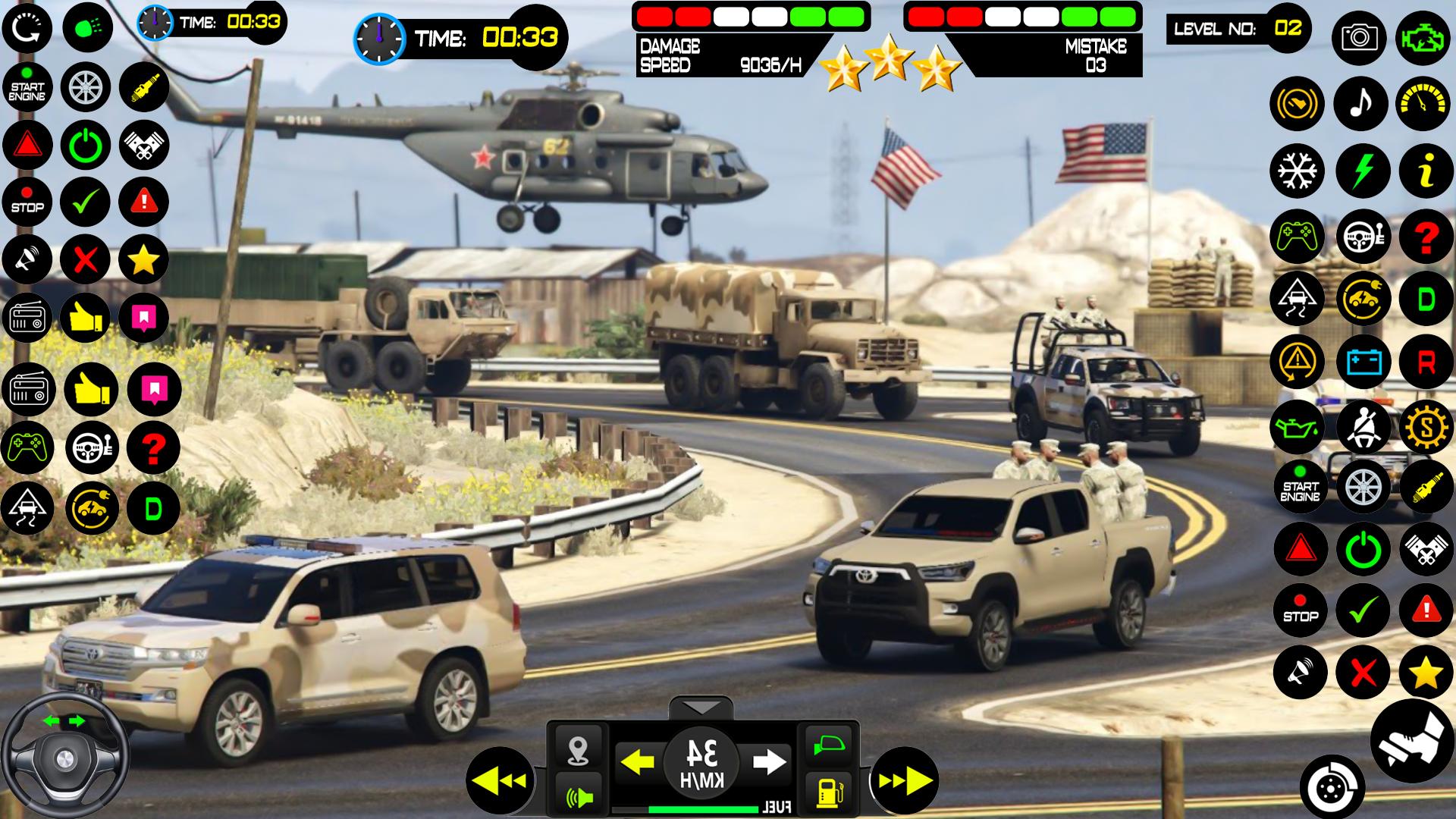 US Army Cargo Truck Games 3d Screenshot6