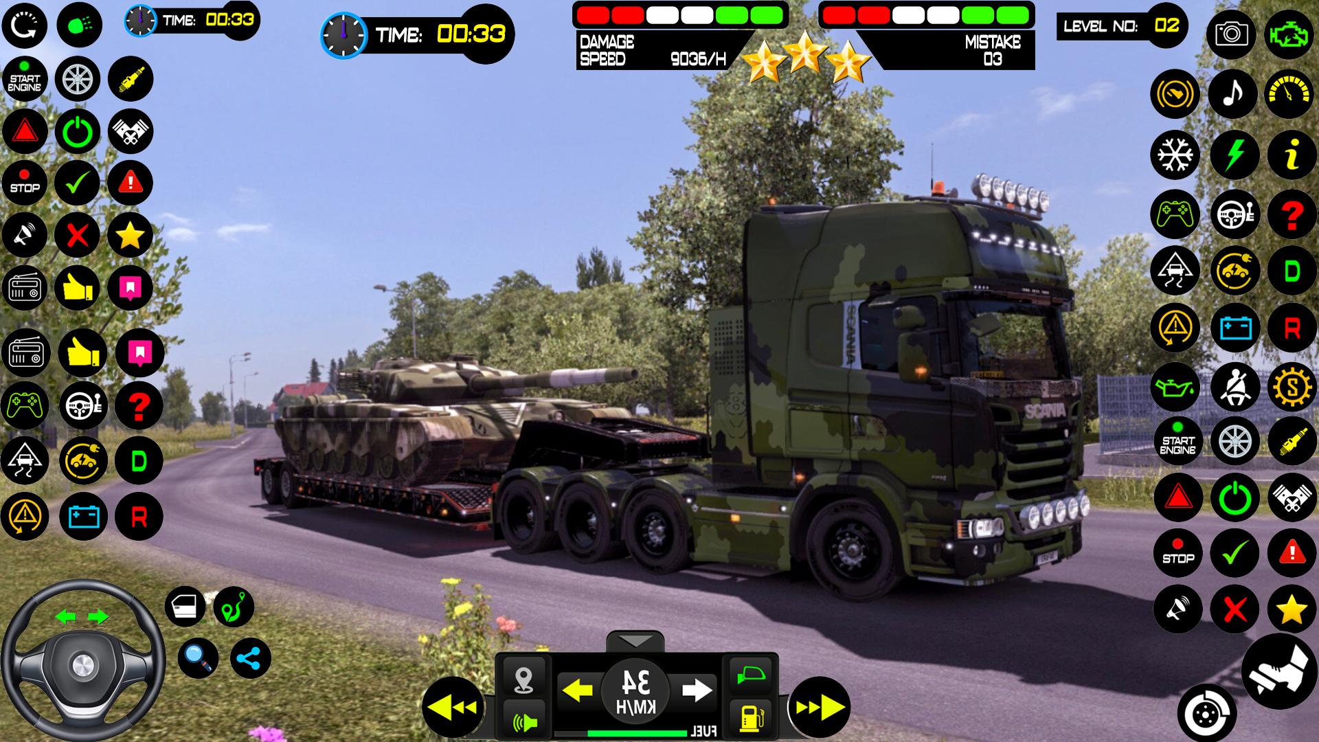 US Army Cargo Truck Games 3d Screenshot4