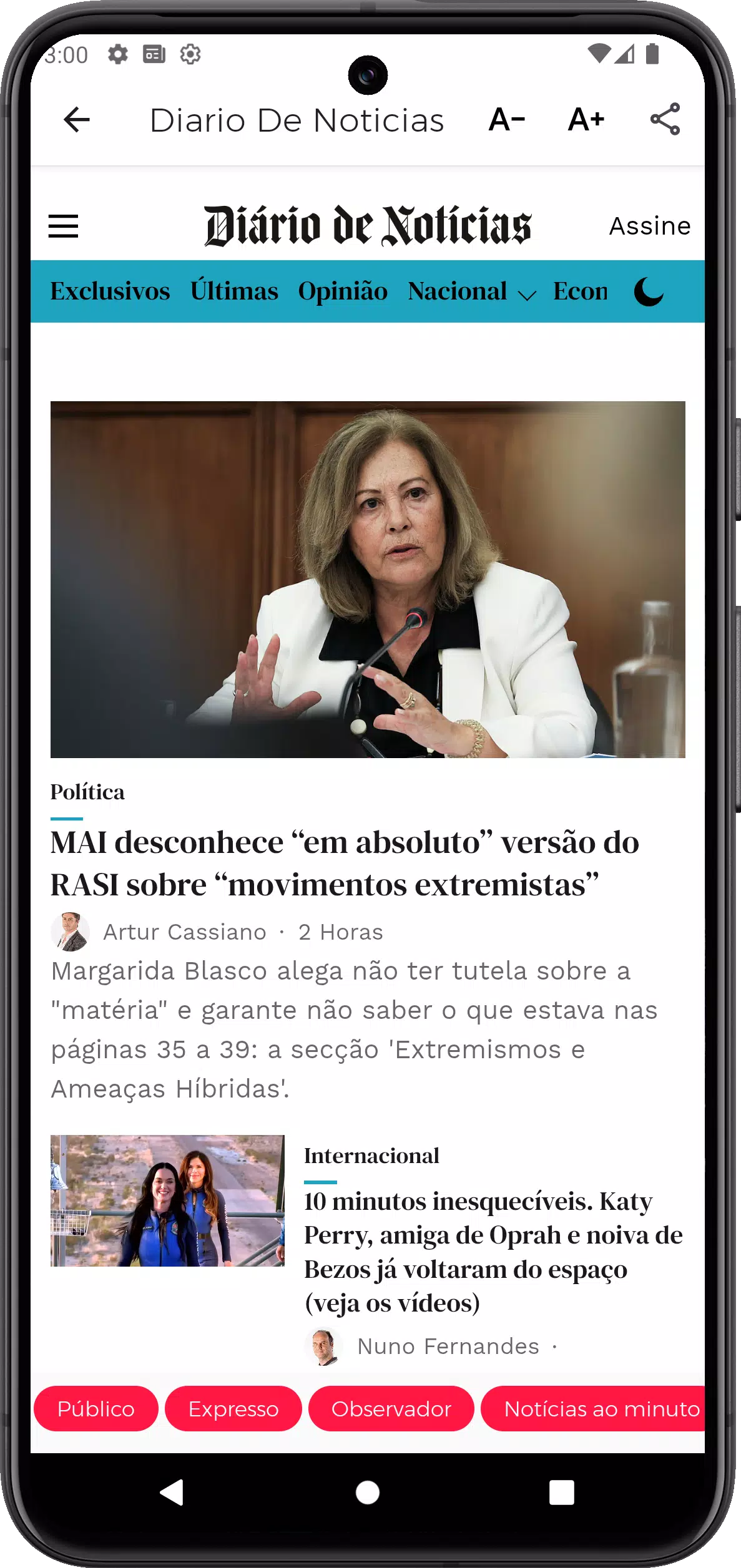 Periodicos de Portugal Screenshot6