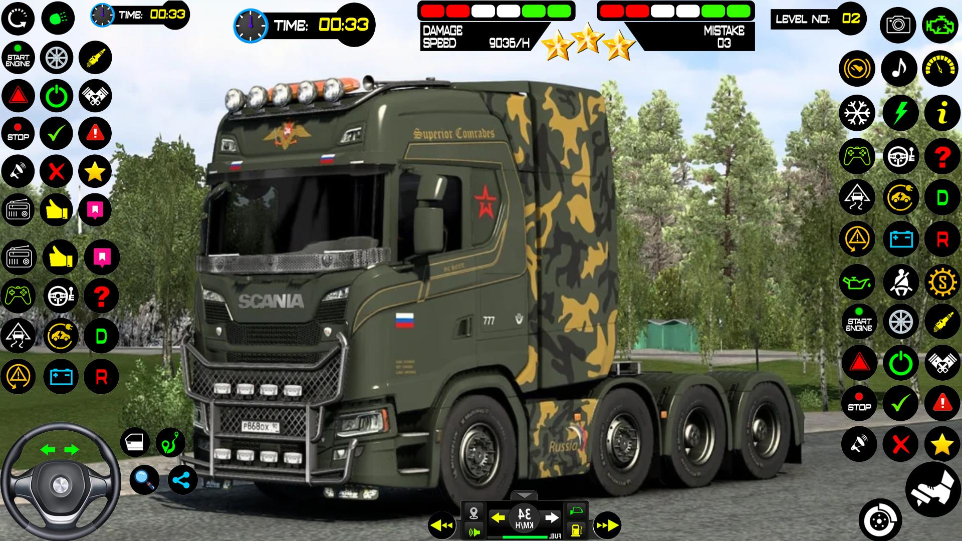 US Army Cargo Truck Games 3d Screenshot1