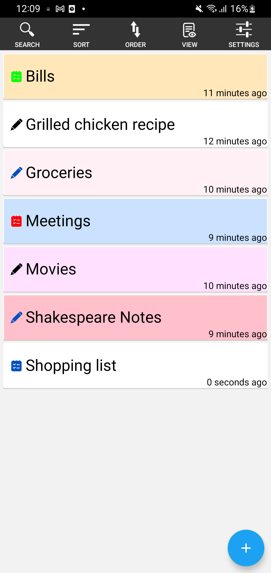 Ultimate Notes & Tasks w/ Sync Screenshot1
