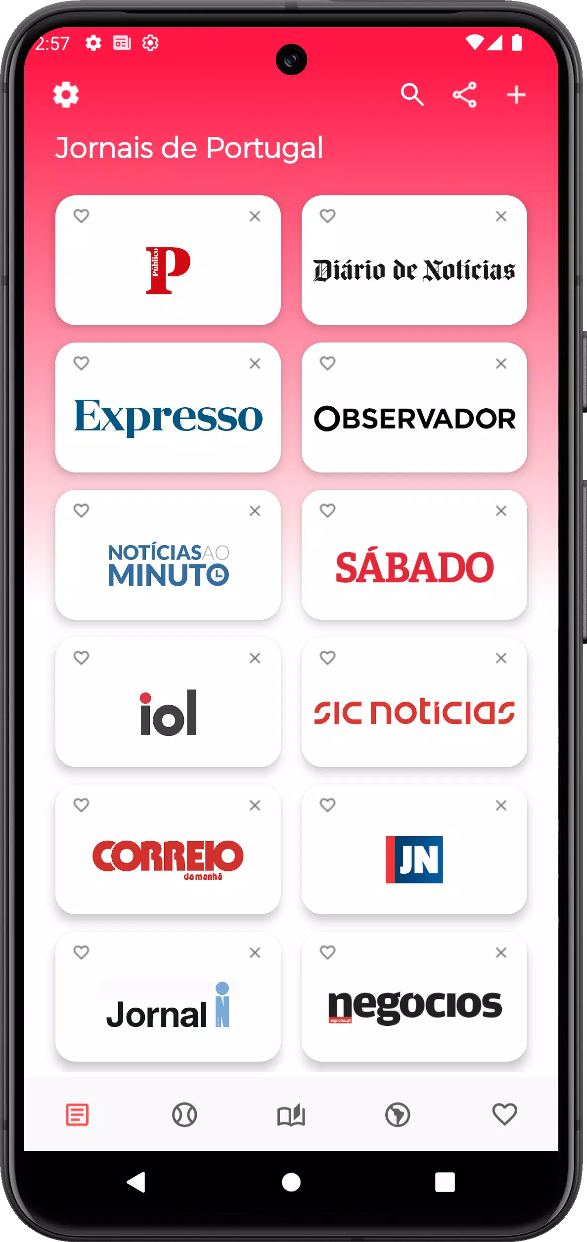 Periodicos de Portugal Screenshot1