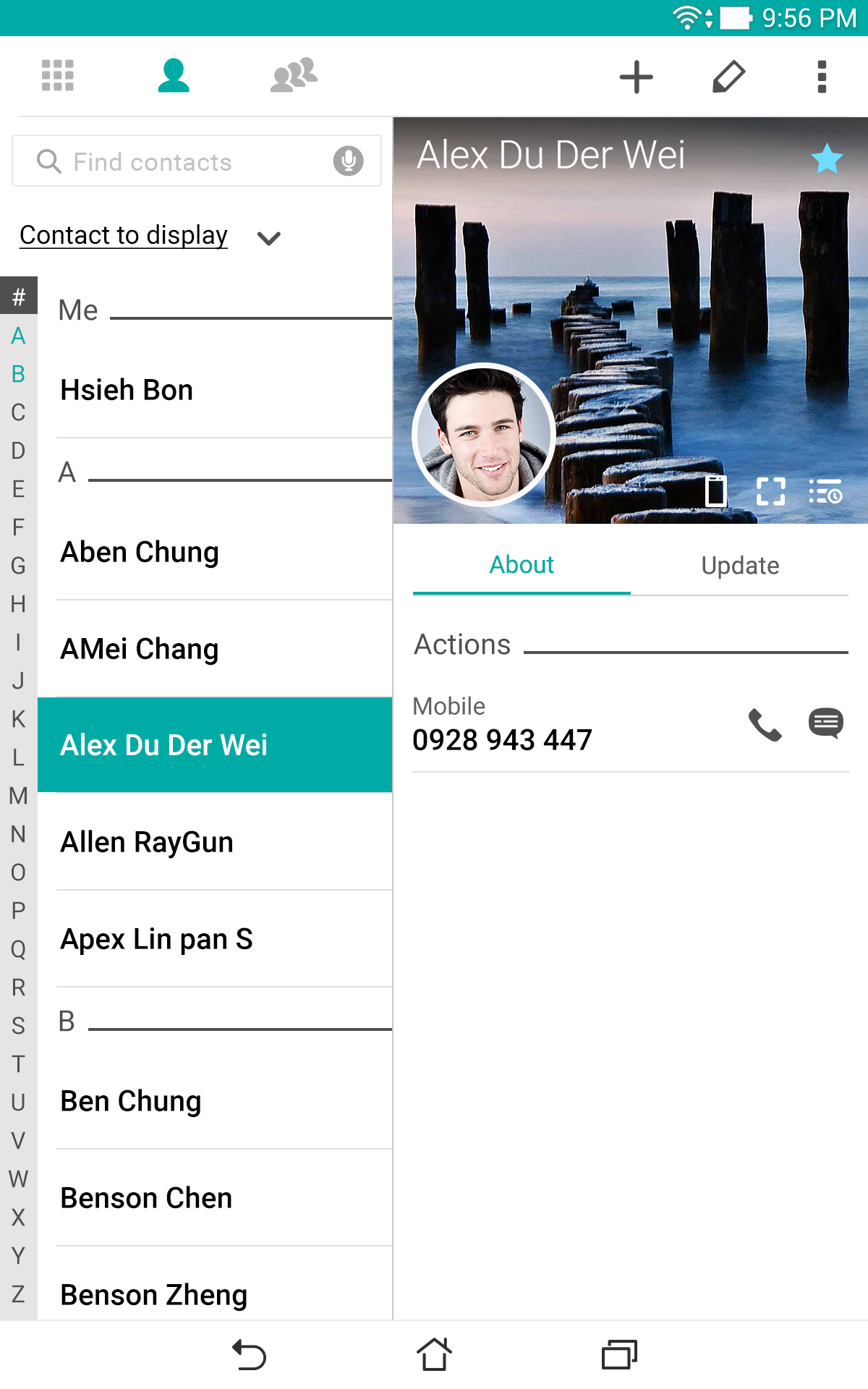 ZenUI Dialer & Contacts Screenshot6