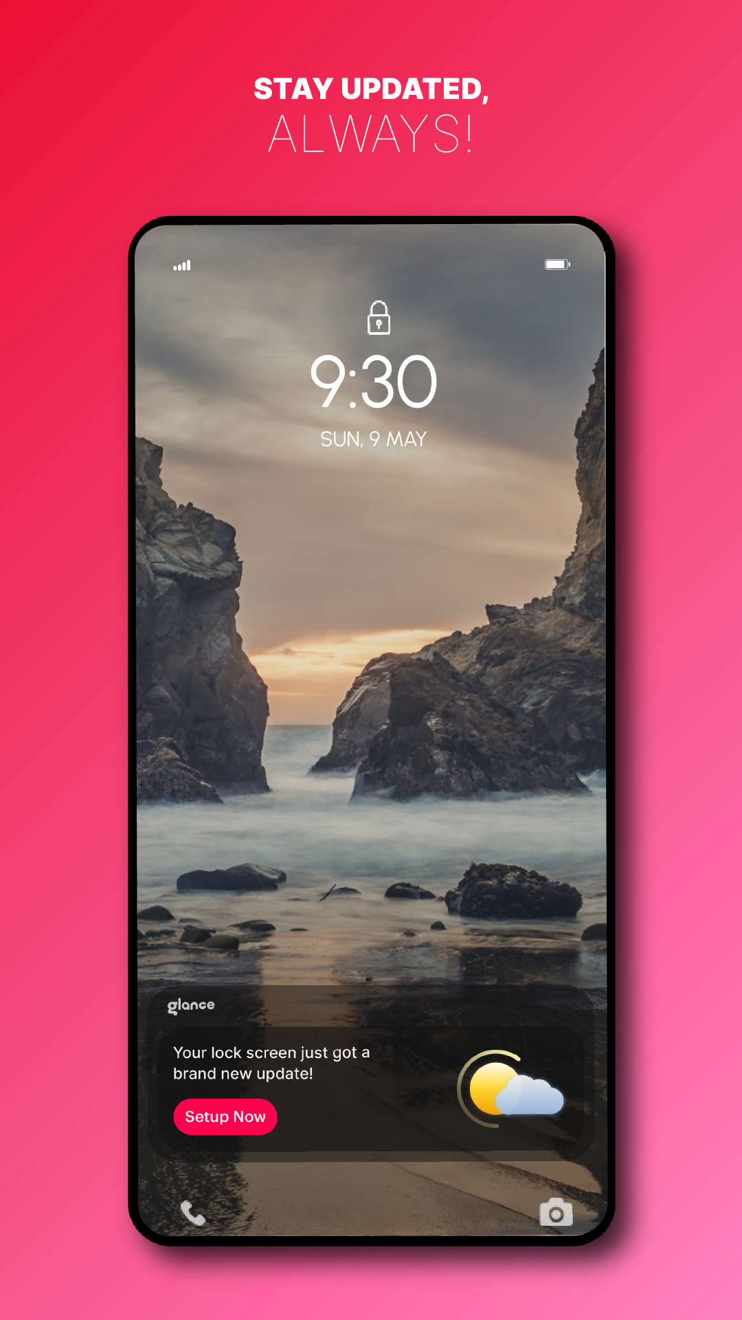 Glance for Motorola Screenshot1