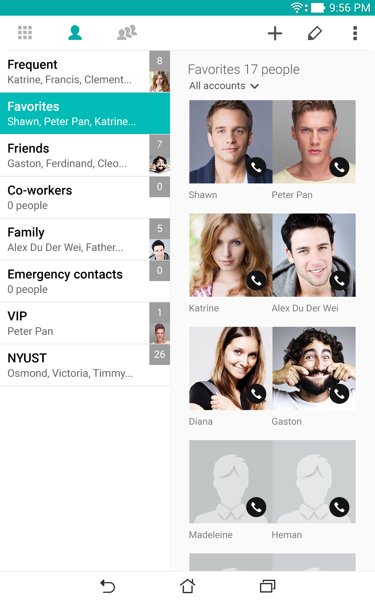 ZenUI Dialer & Contacts Screenshot5