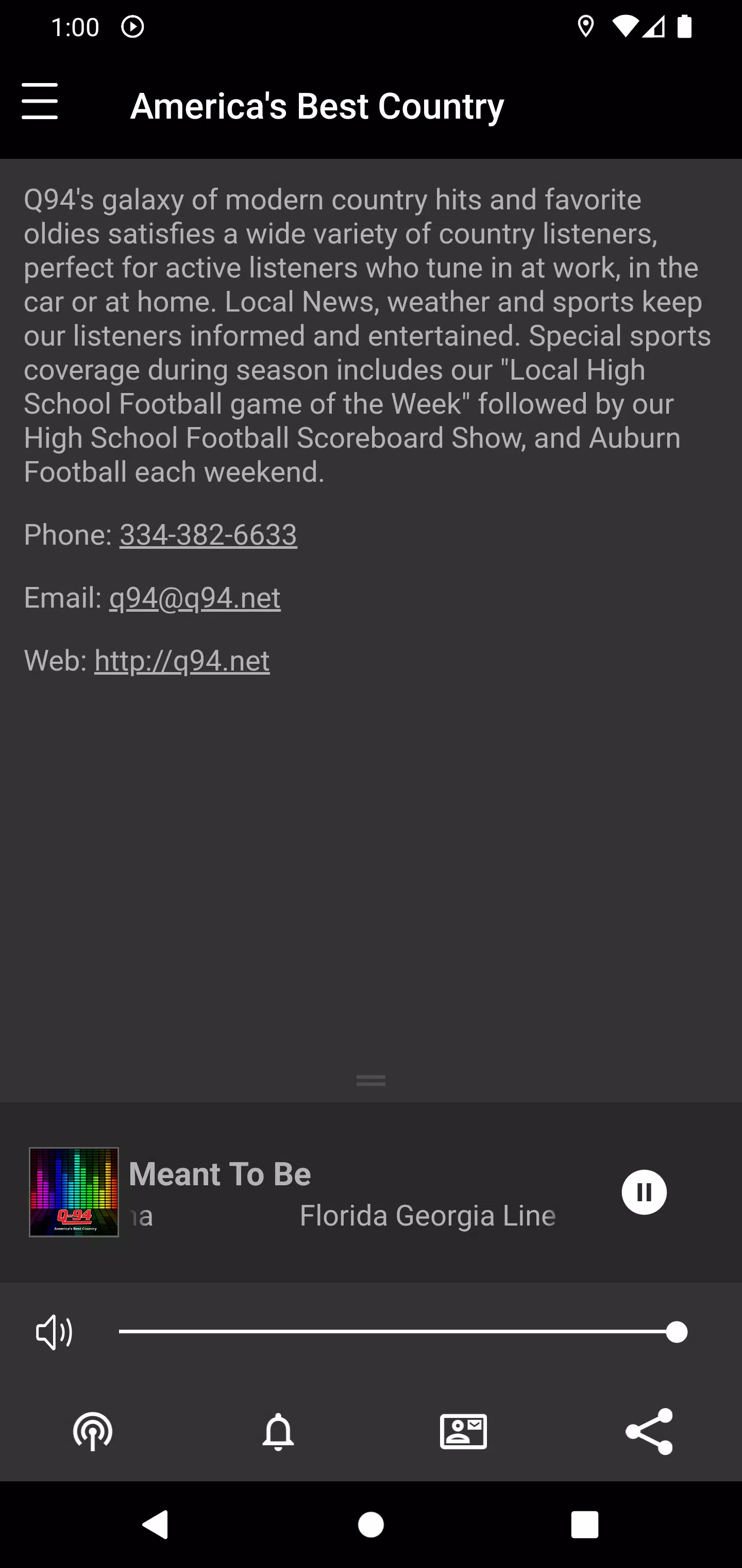 Q94 WQZX Screenshot1