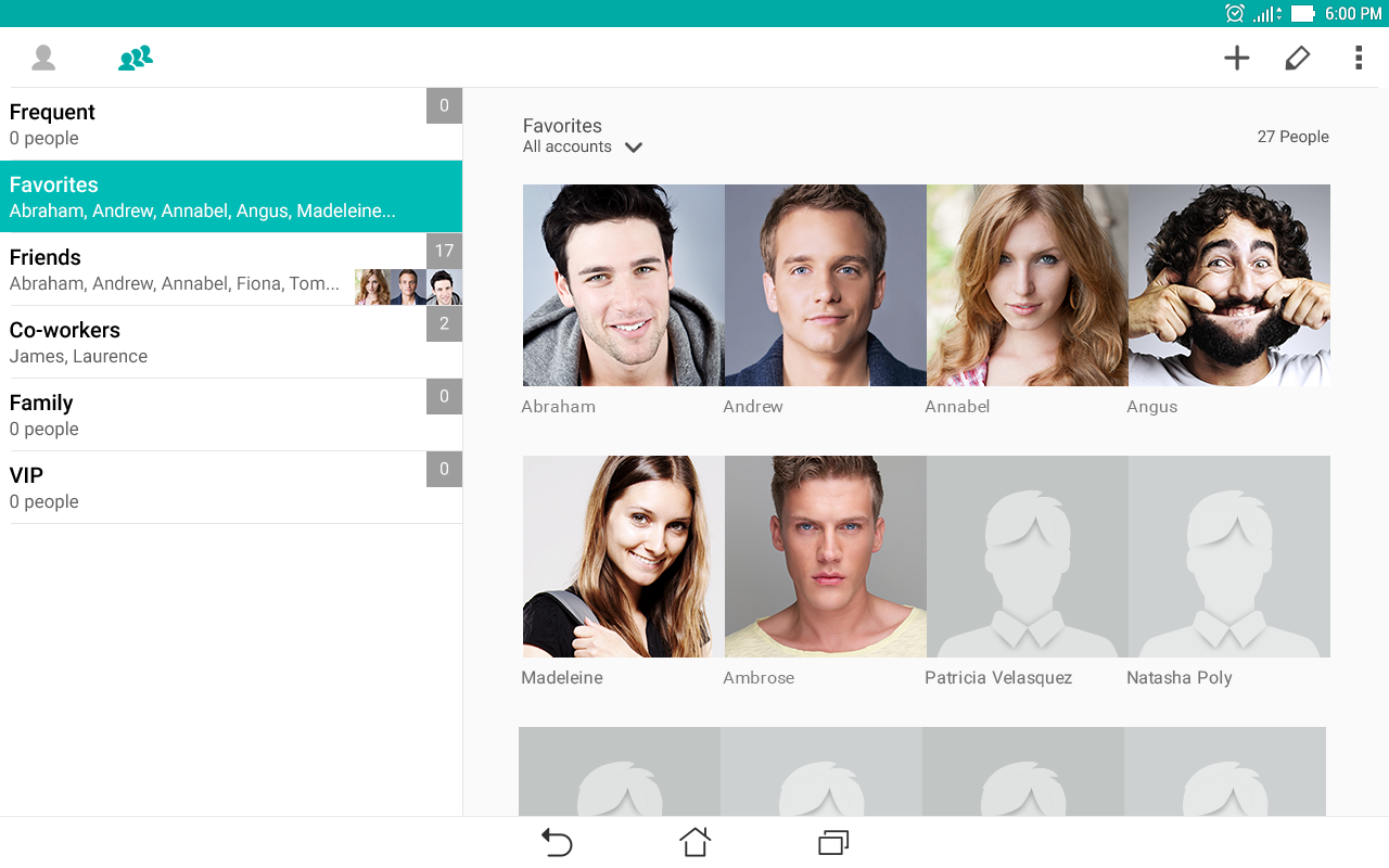 ZenUI Dialer & Contacts Screenshot7