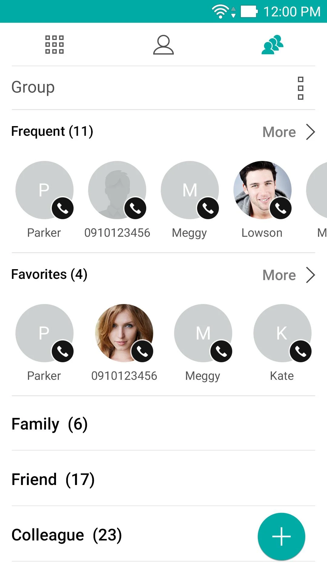 ZenUI Dialer & Contacts Screenshot2