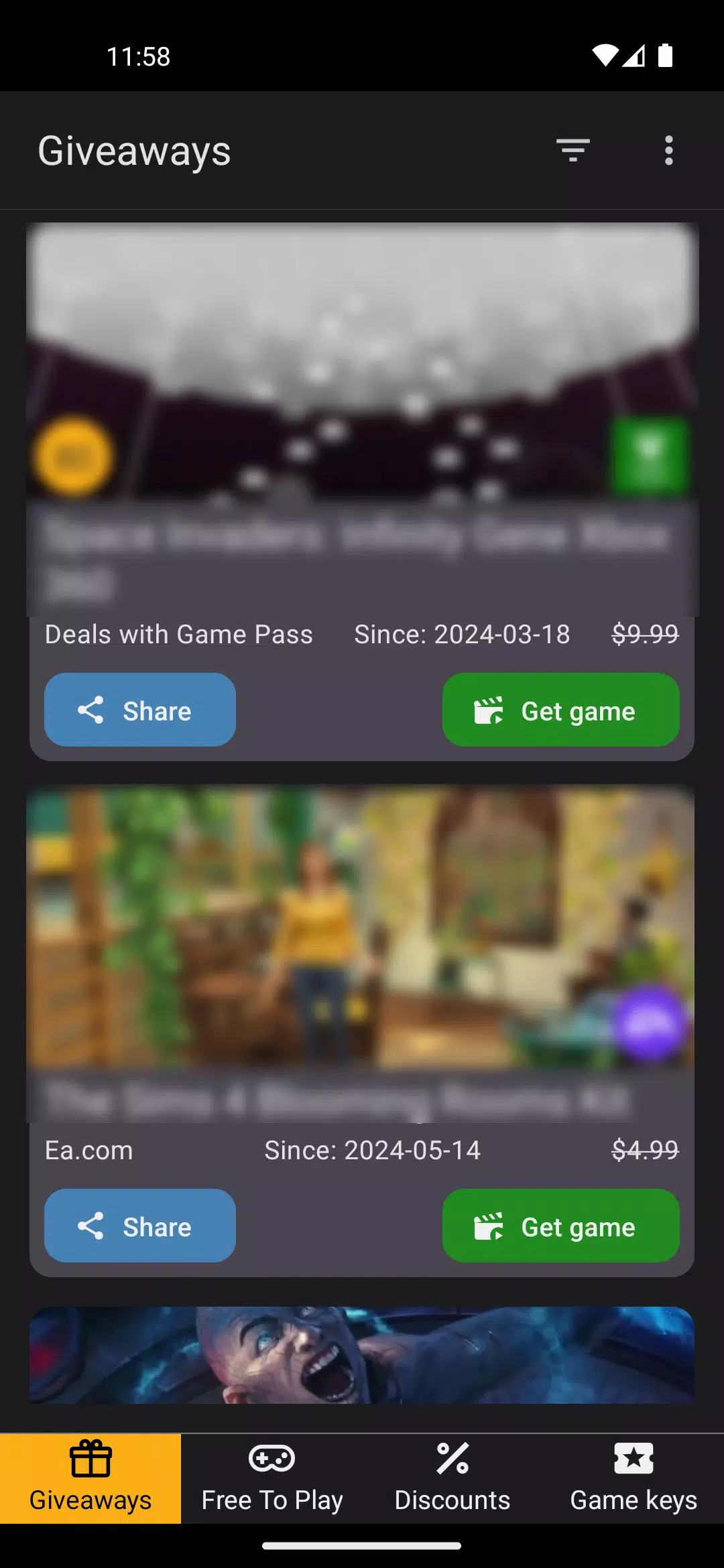 Freebie Game Deals Radar Screenshot8