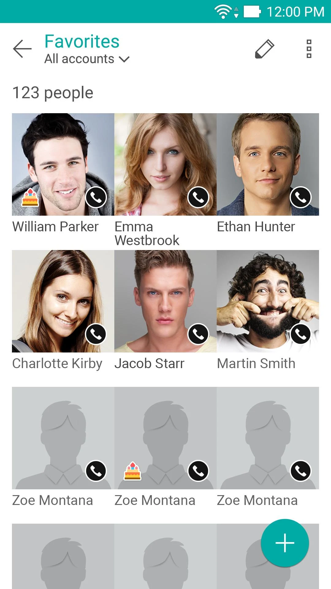 ZenUI Dialer & Contacts Screenshot1