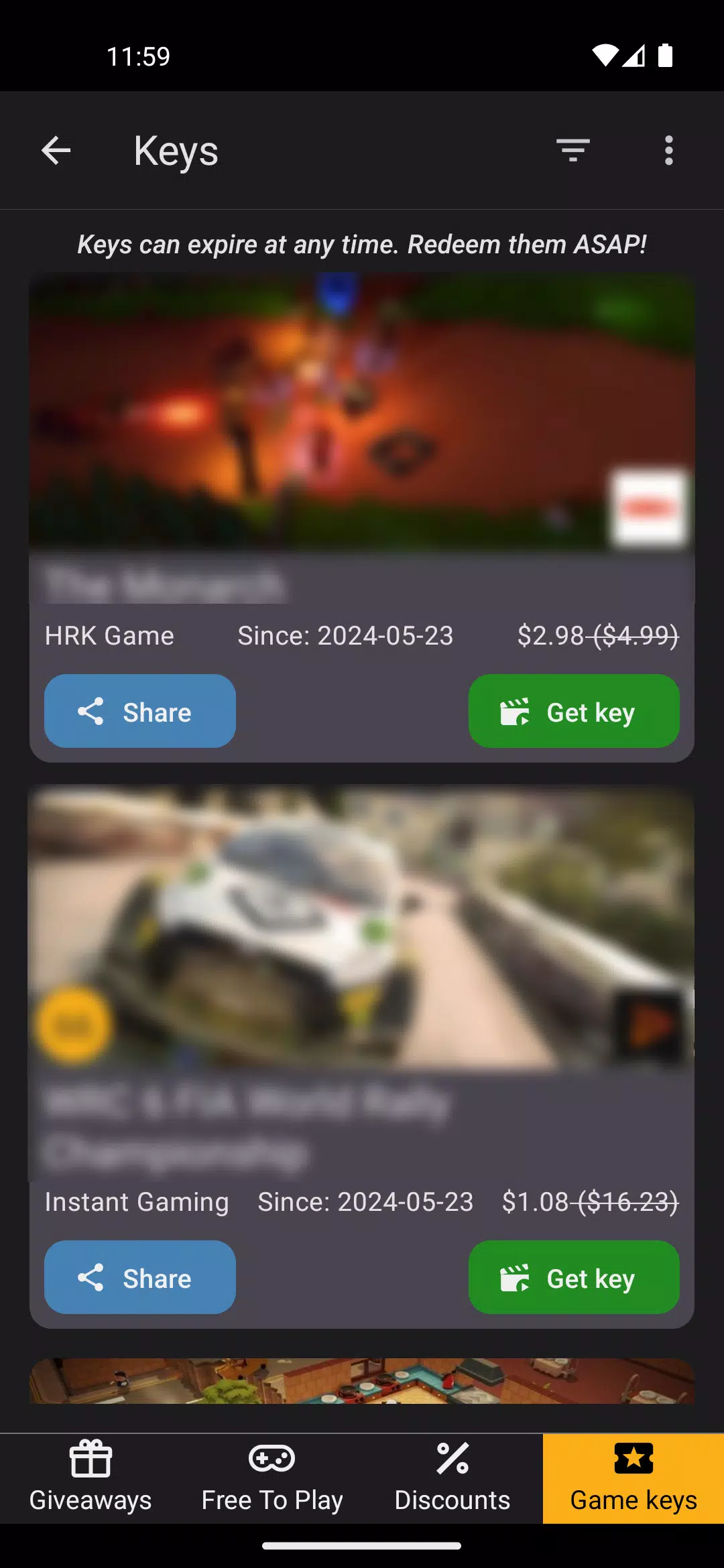 Freebie Game Deals Radar Screenshot5