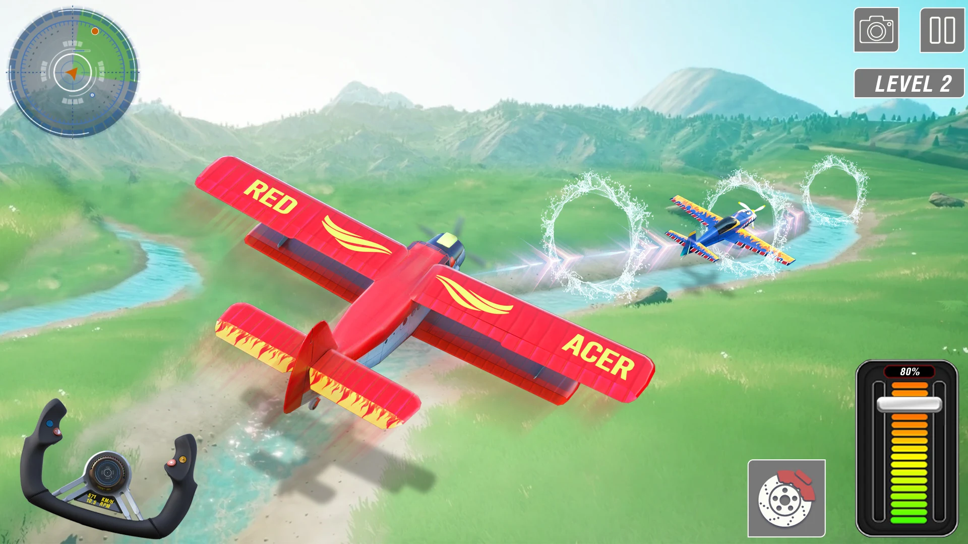 Flight Simulator Airplane Game Screenshot3