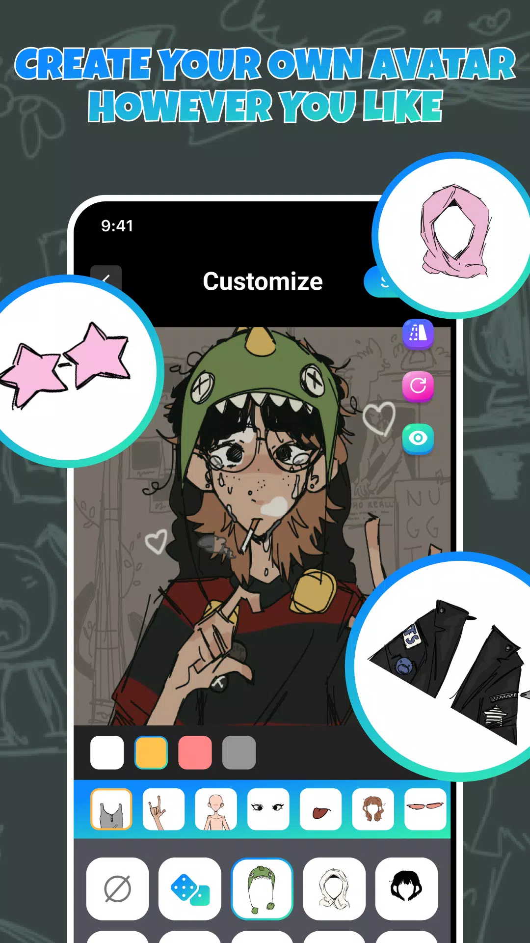 Nuggts character maker Screenshot2