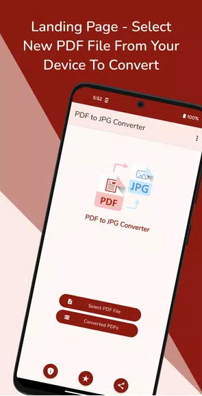 PDF to JPG Converter Screenshot1