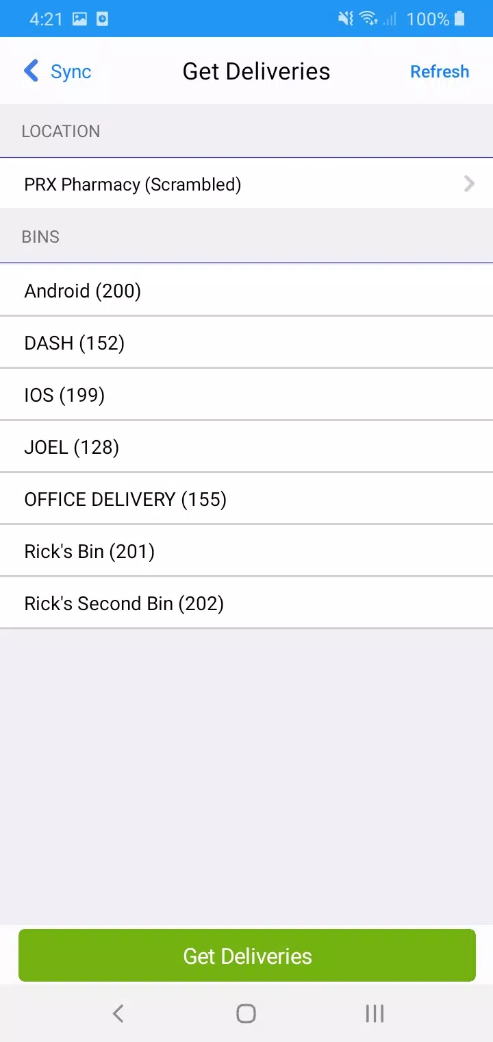 PioneerRx Mobile Delivery Screenshot2
