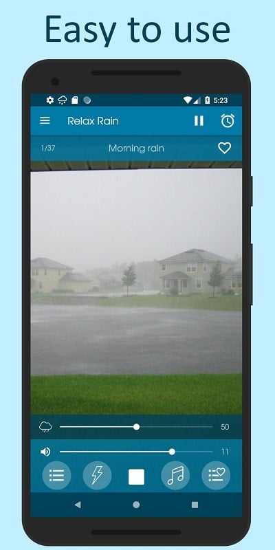 Relax Rain: sleep sounds Screenshot1