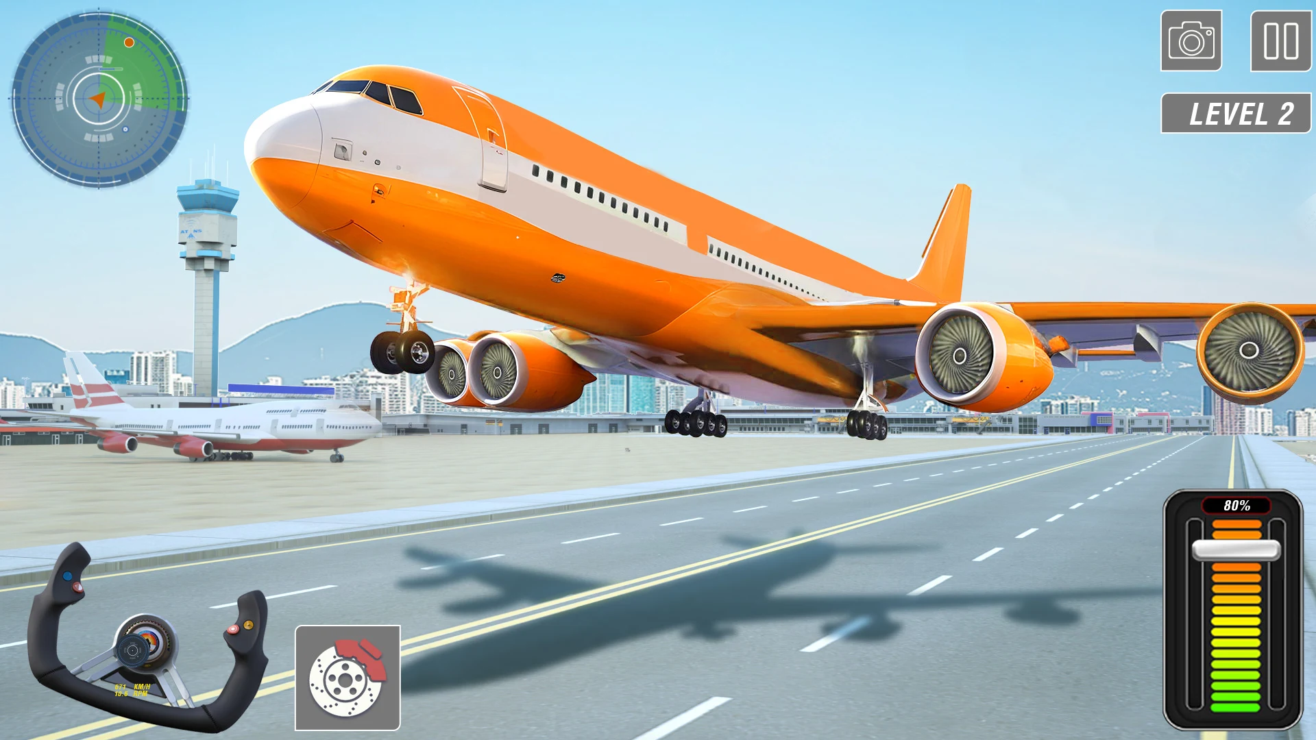 Flight Simulator Airplane Game Screenshot2