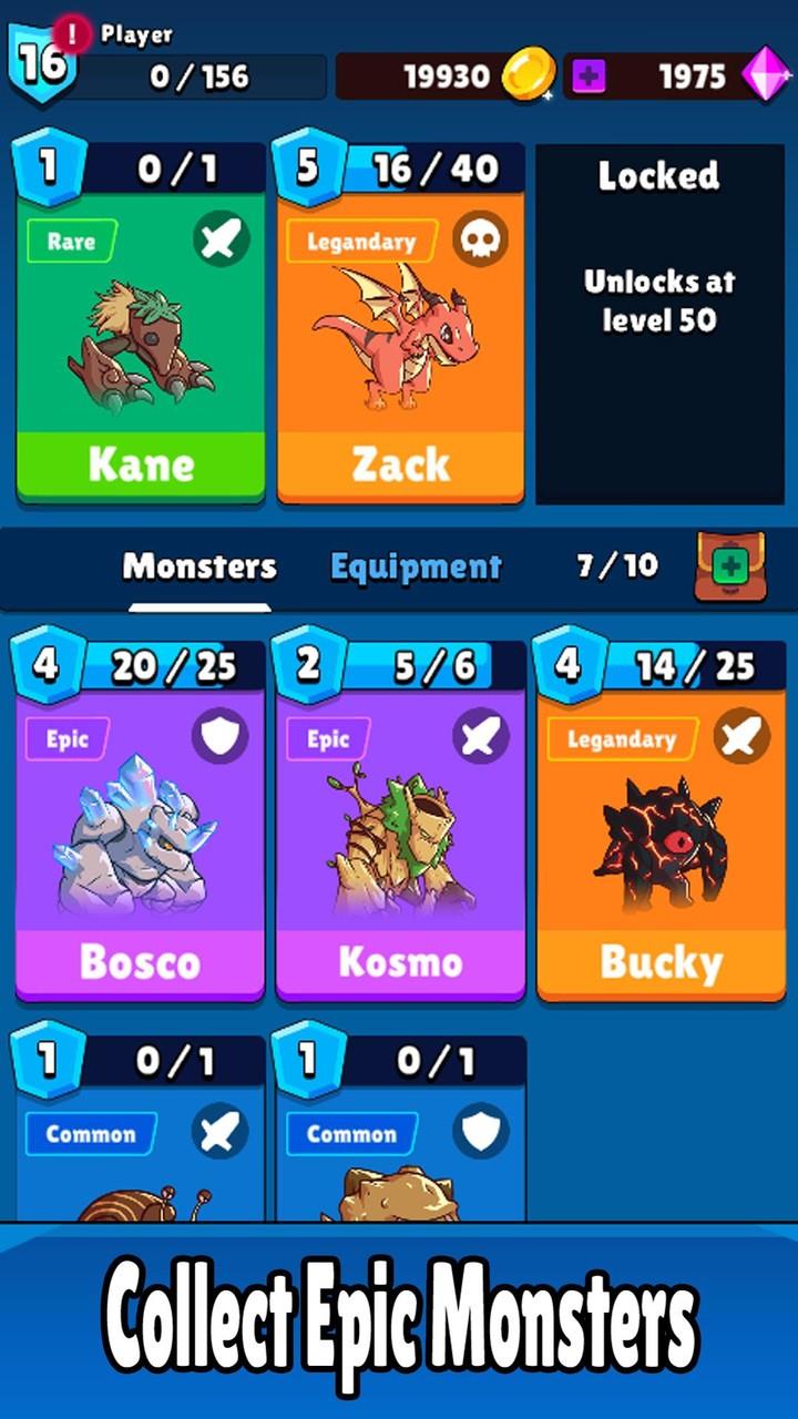 Monster RPG: AFK Idle Clicker Screenshot1