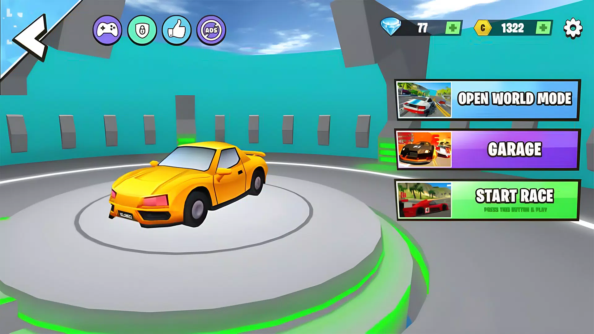 PolyCars: City Racing Car Game Screenshot8