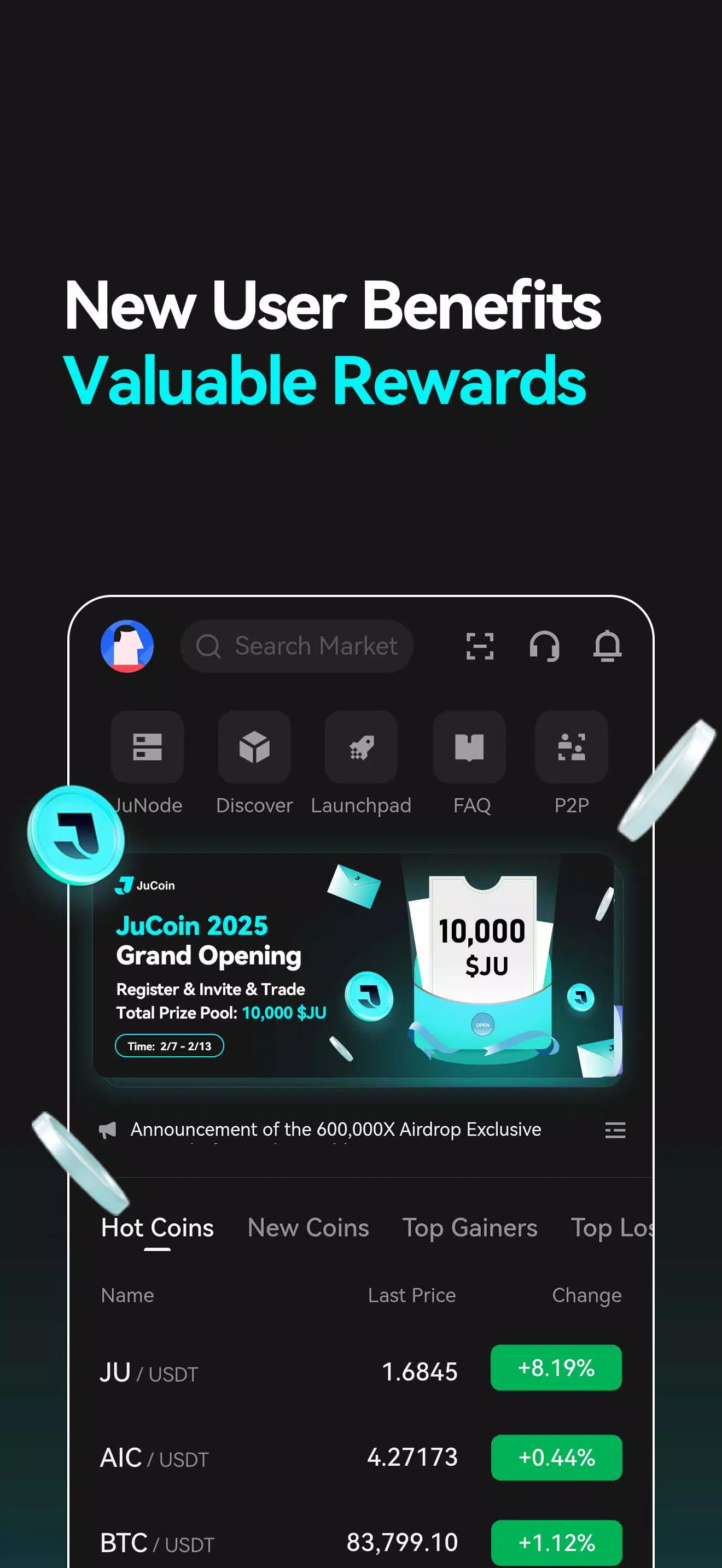 JuCoin Screenshot3