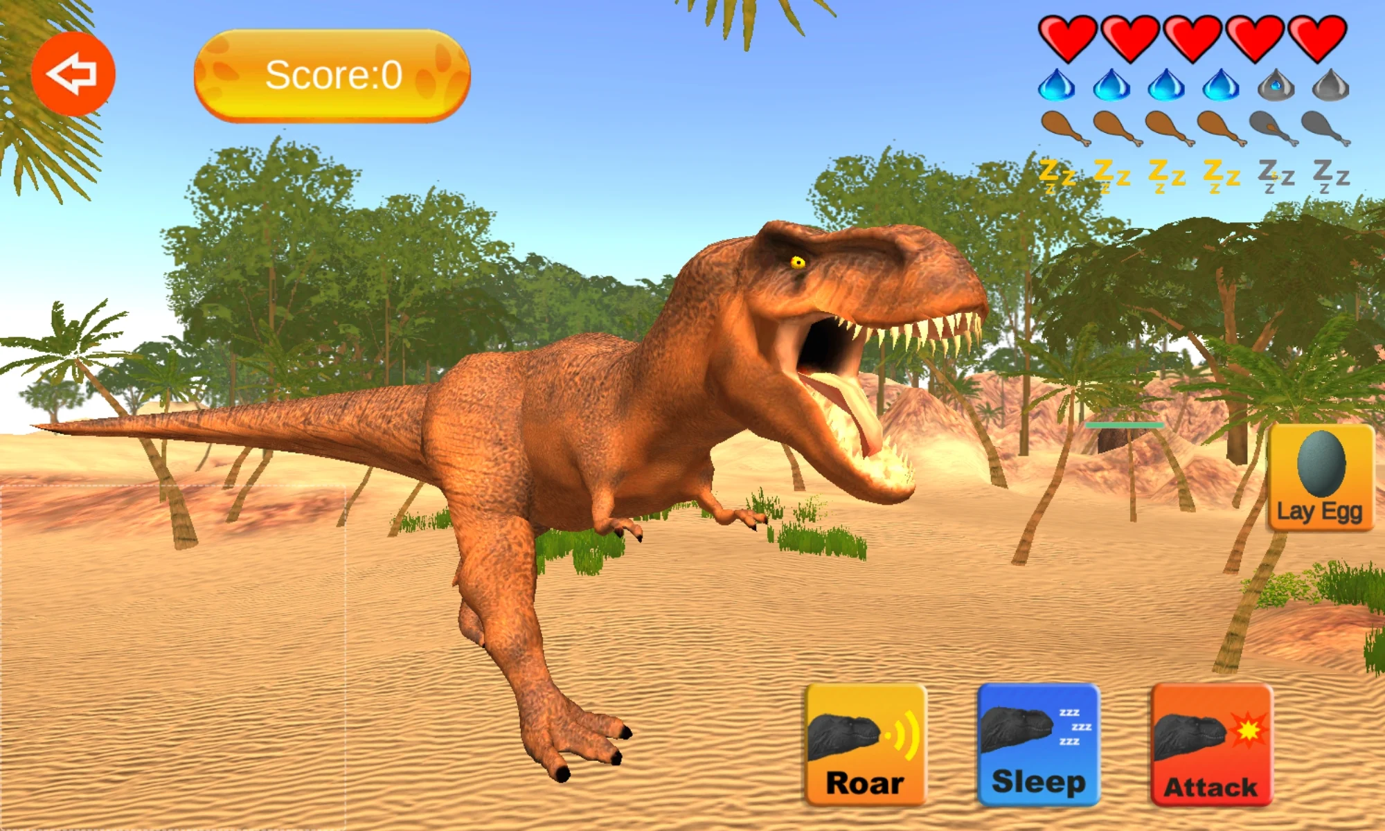 Dinosaur Sim Screenshot2