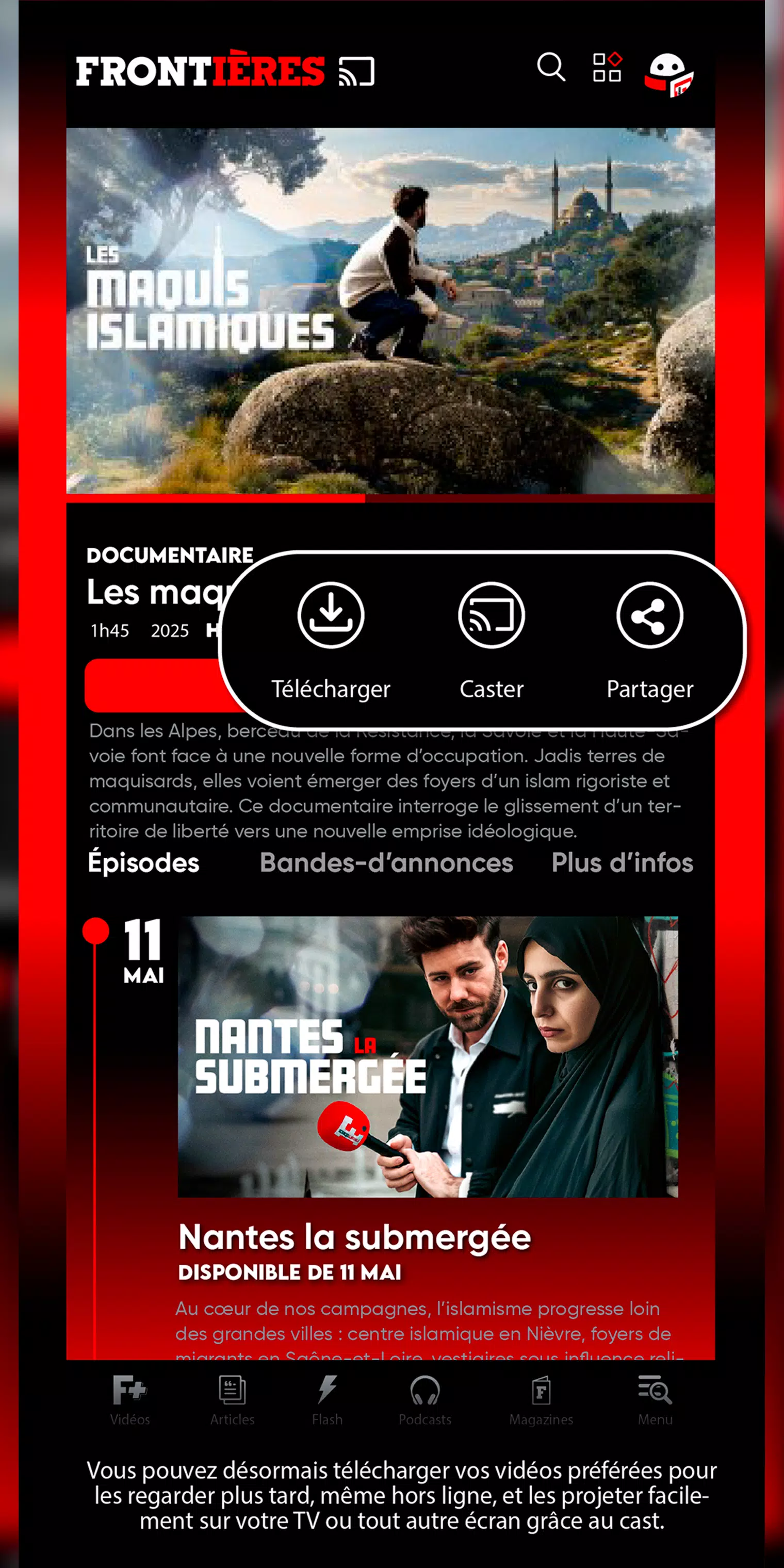 Frontières Media Screenshot7