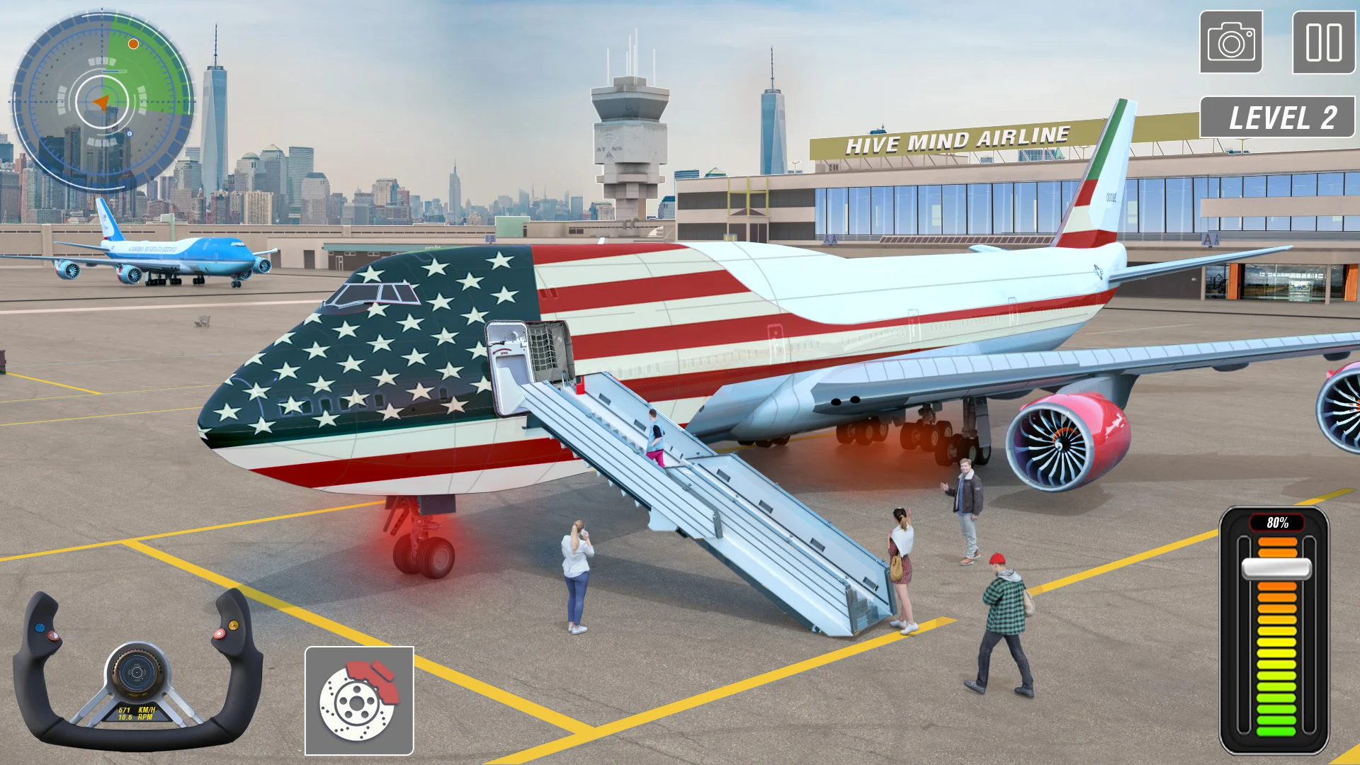 Flight Simulator Airplane Game Screenshot1