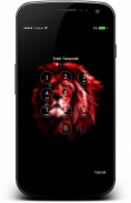 Fingerprint Neon Lock Screen Screenshot6