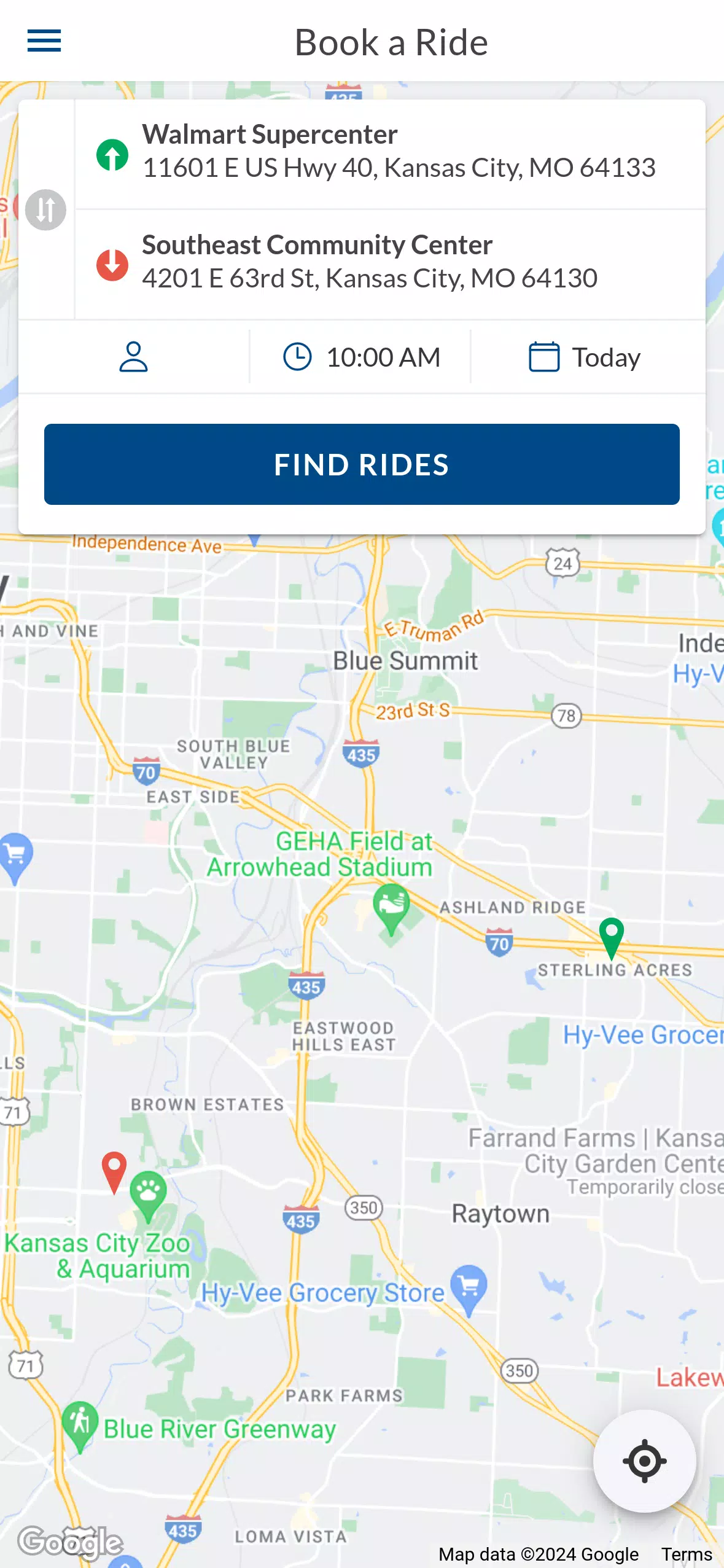RideKC Freedom Screenshot3