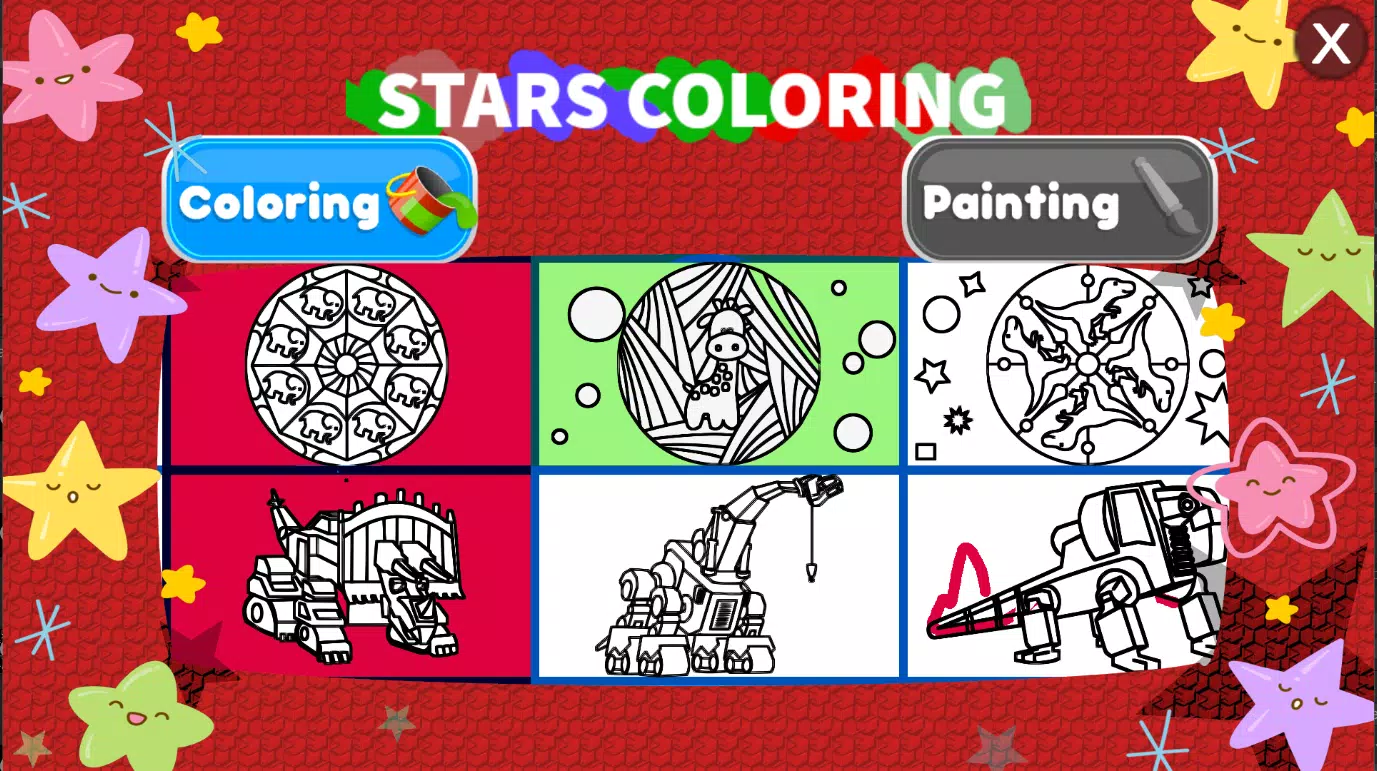 Super Dino Coloring Screenshot2