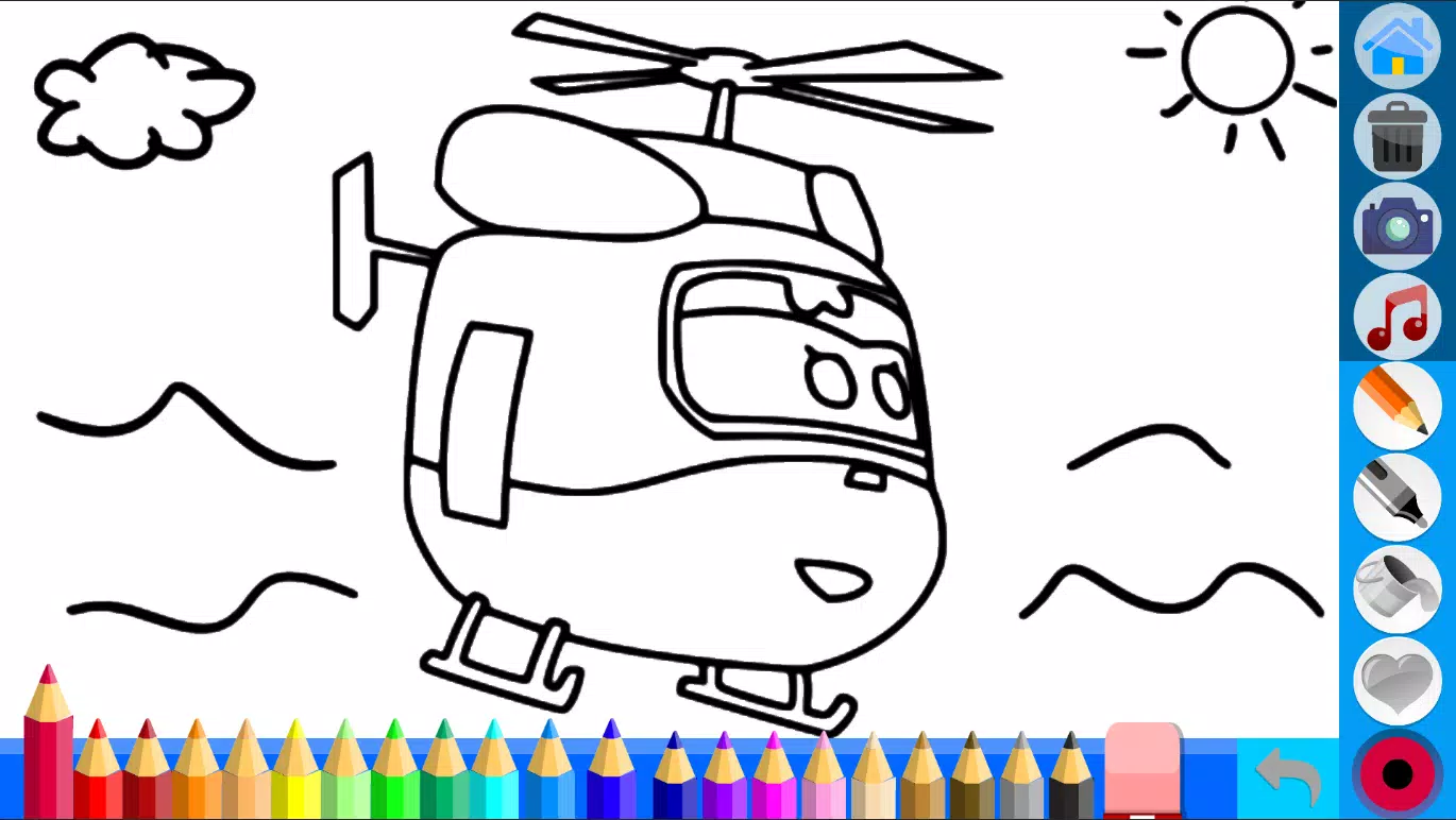 Super Dino Coloring Screenshot1