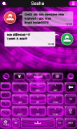 Neon Pink GO Keyboard Screenshot2