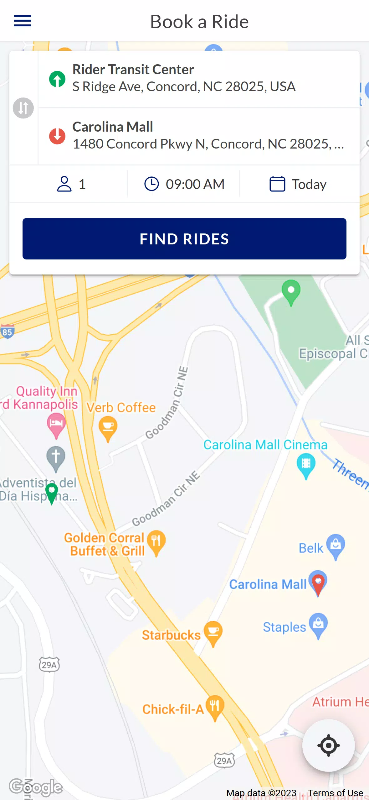Rider Transit Screenshot3