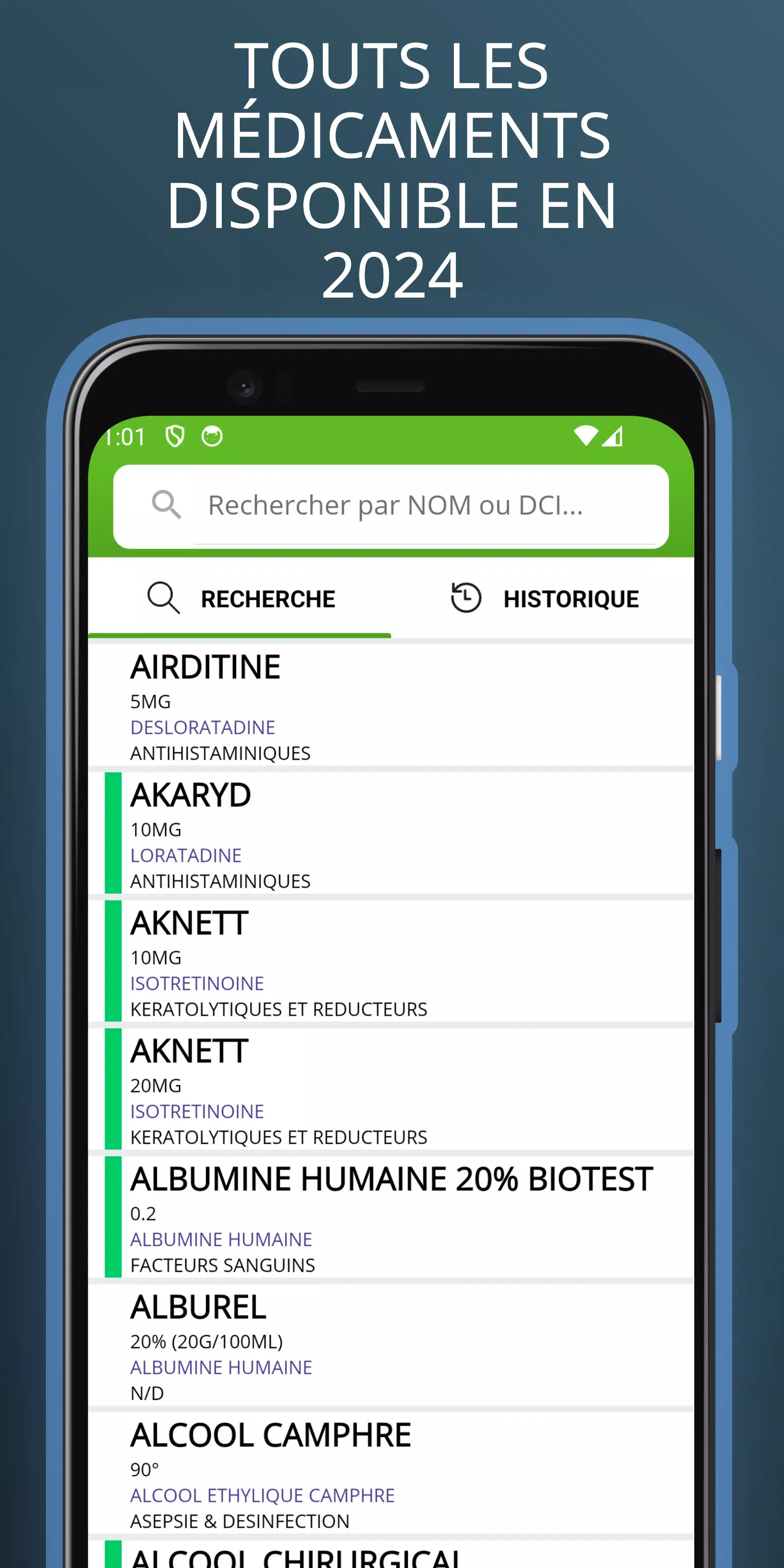Médicaments Algérie Screenshot1