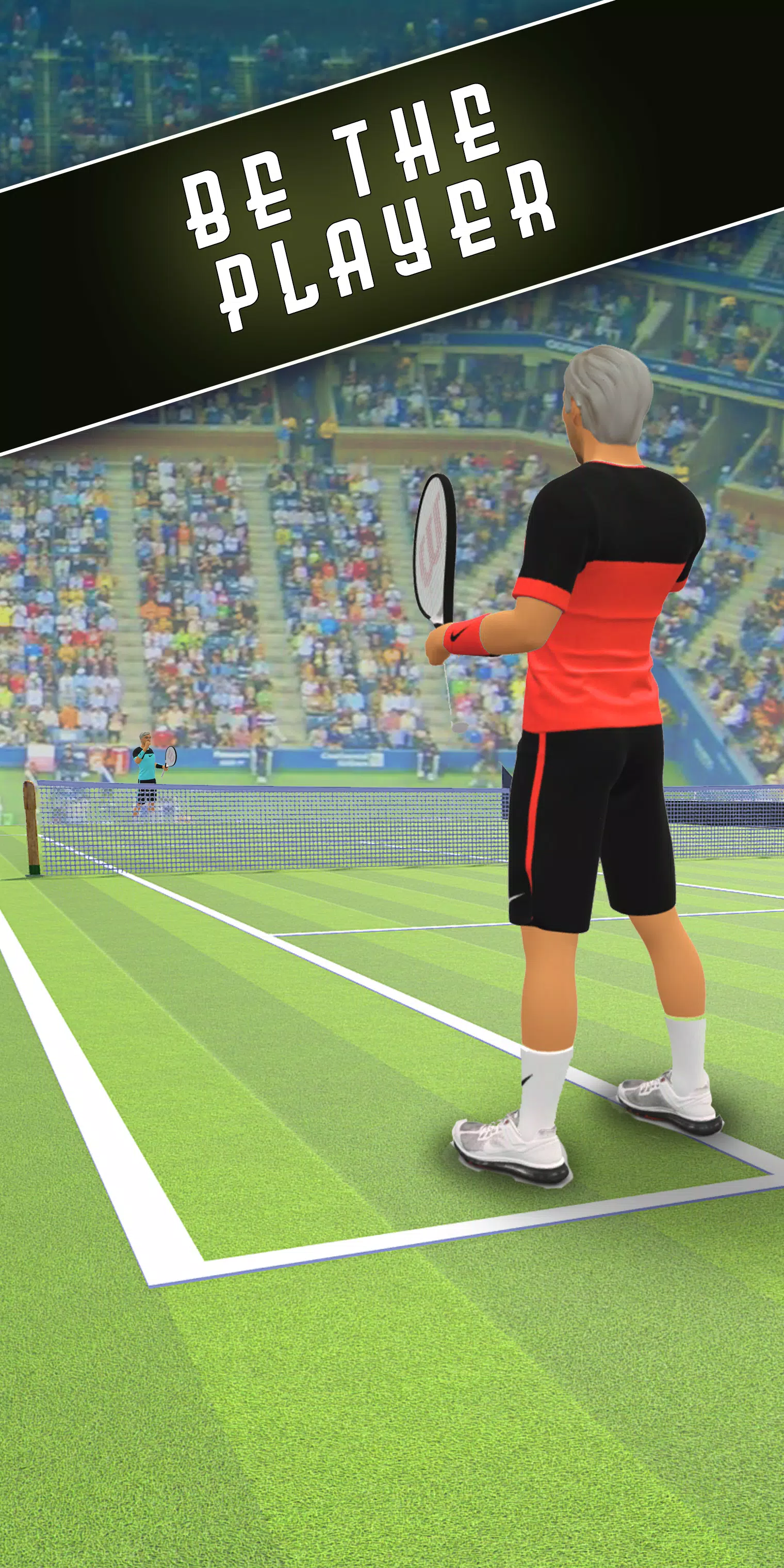 Tennis 3D: Online Sport Game Screenshot1