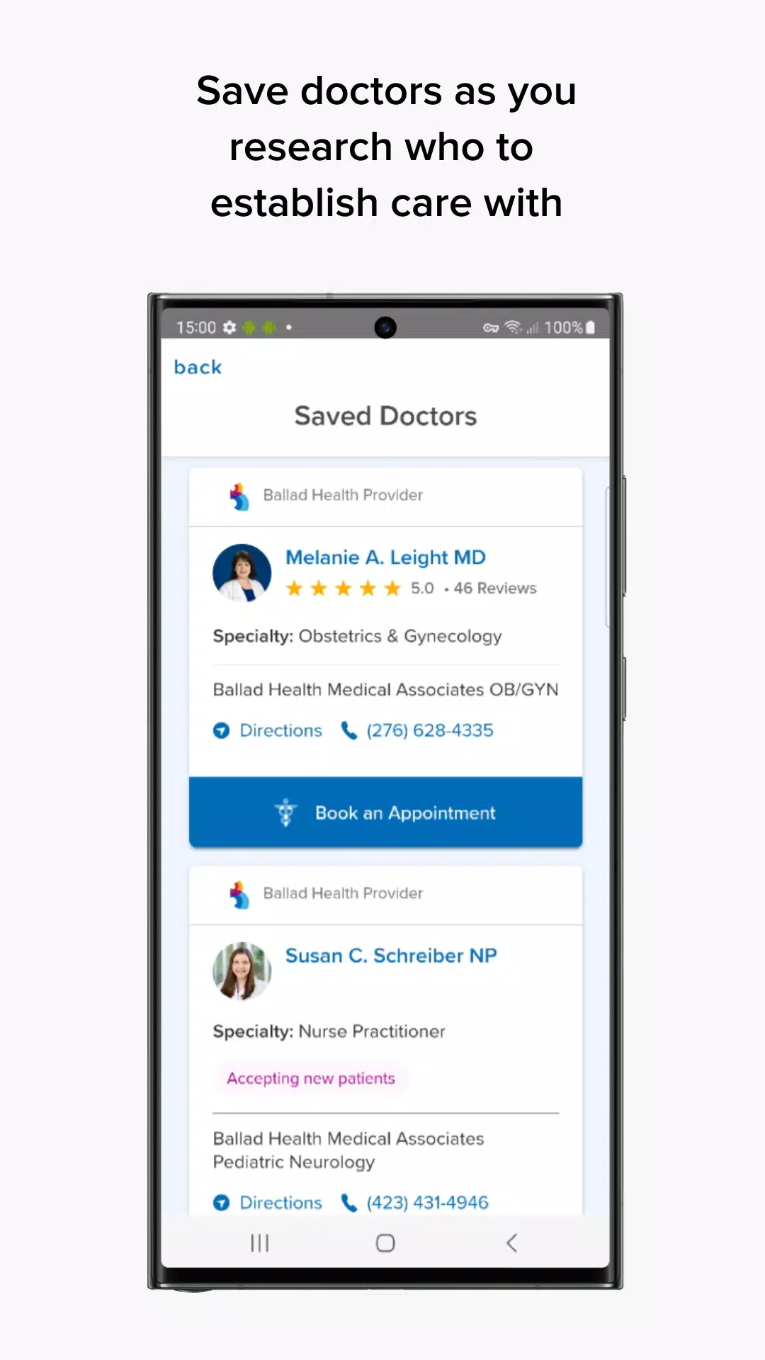 Ballad Health Screenshot7