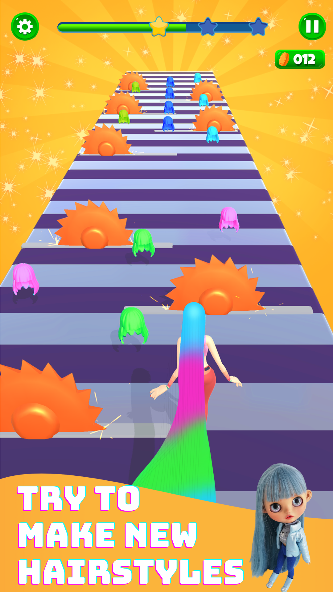 Haircut Race 3D Screenshot4