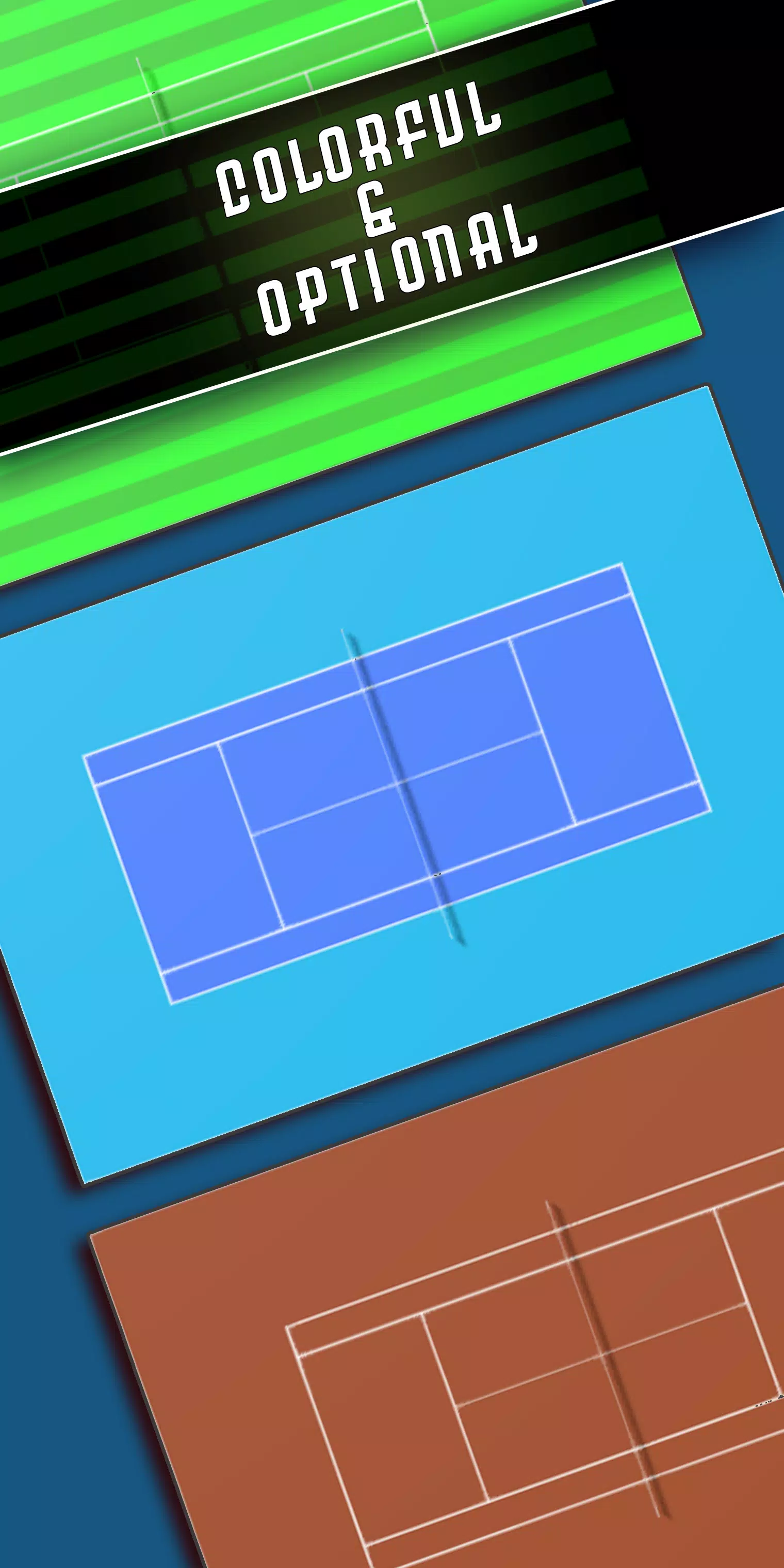 Tennis 3D: Online Sport Game Screenshot5