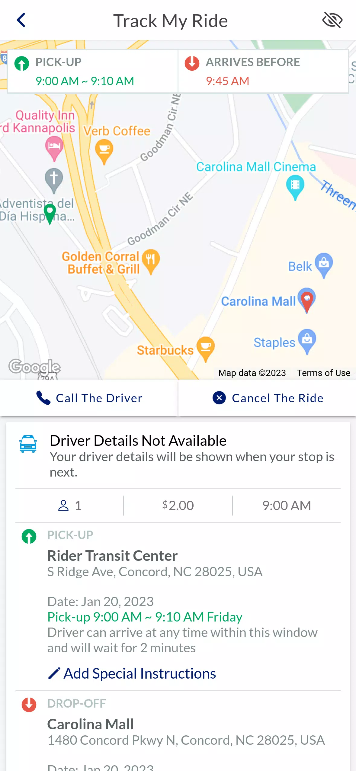 Rider Transit Screenshot6
