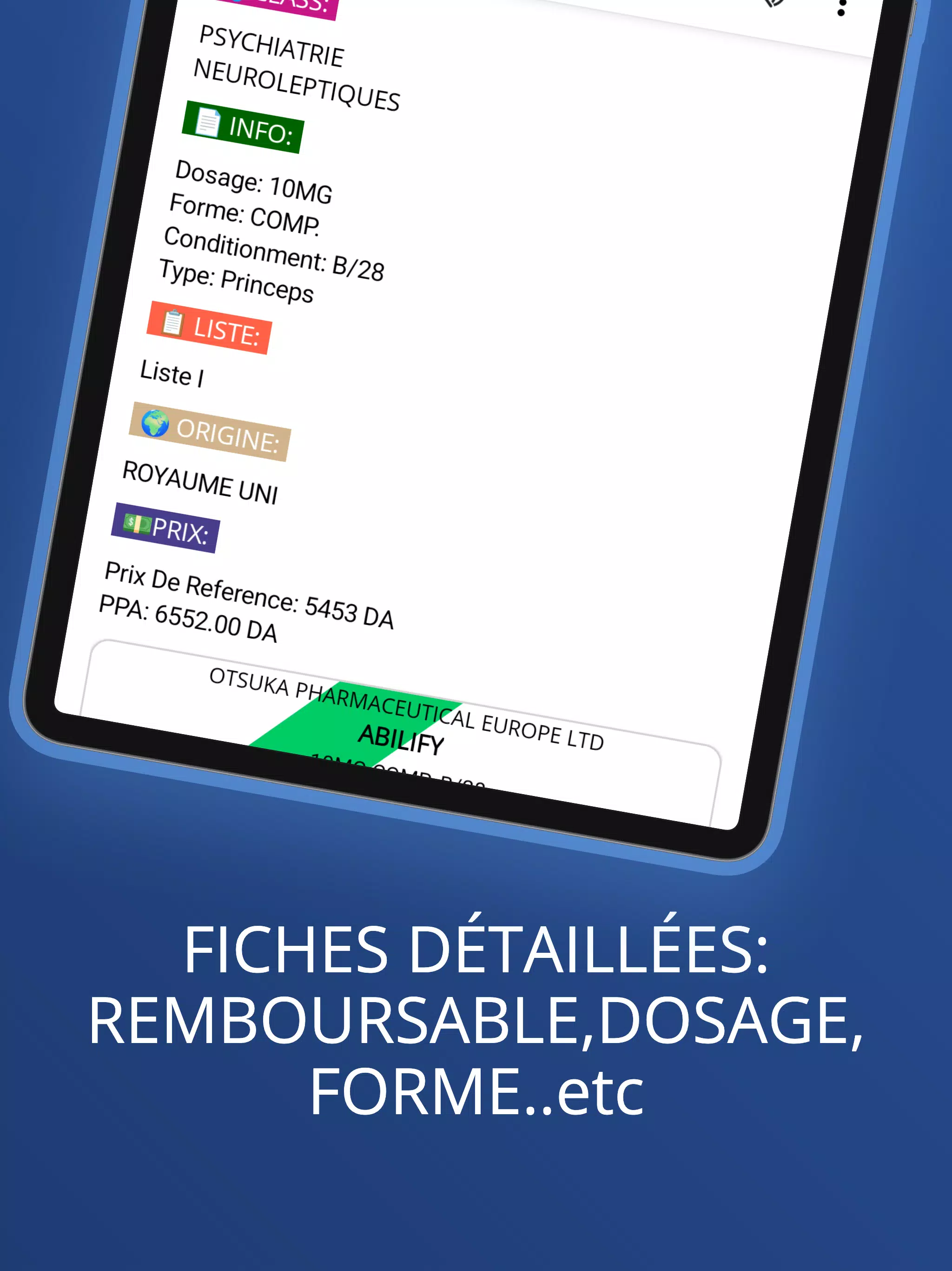 Médicaments Algérie Screenshot8
