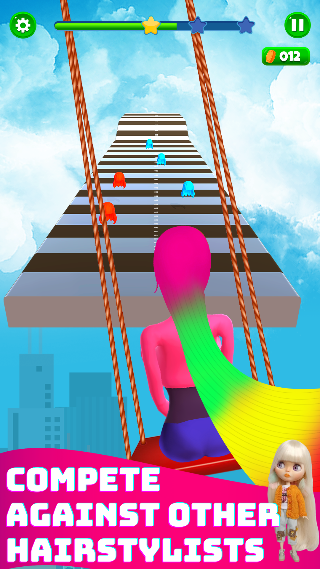 Haircut Race 3D Screenshot2