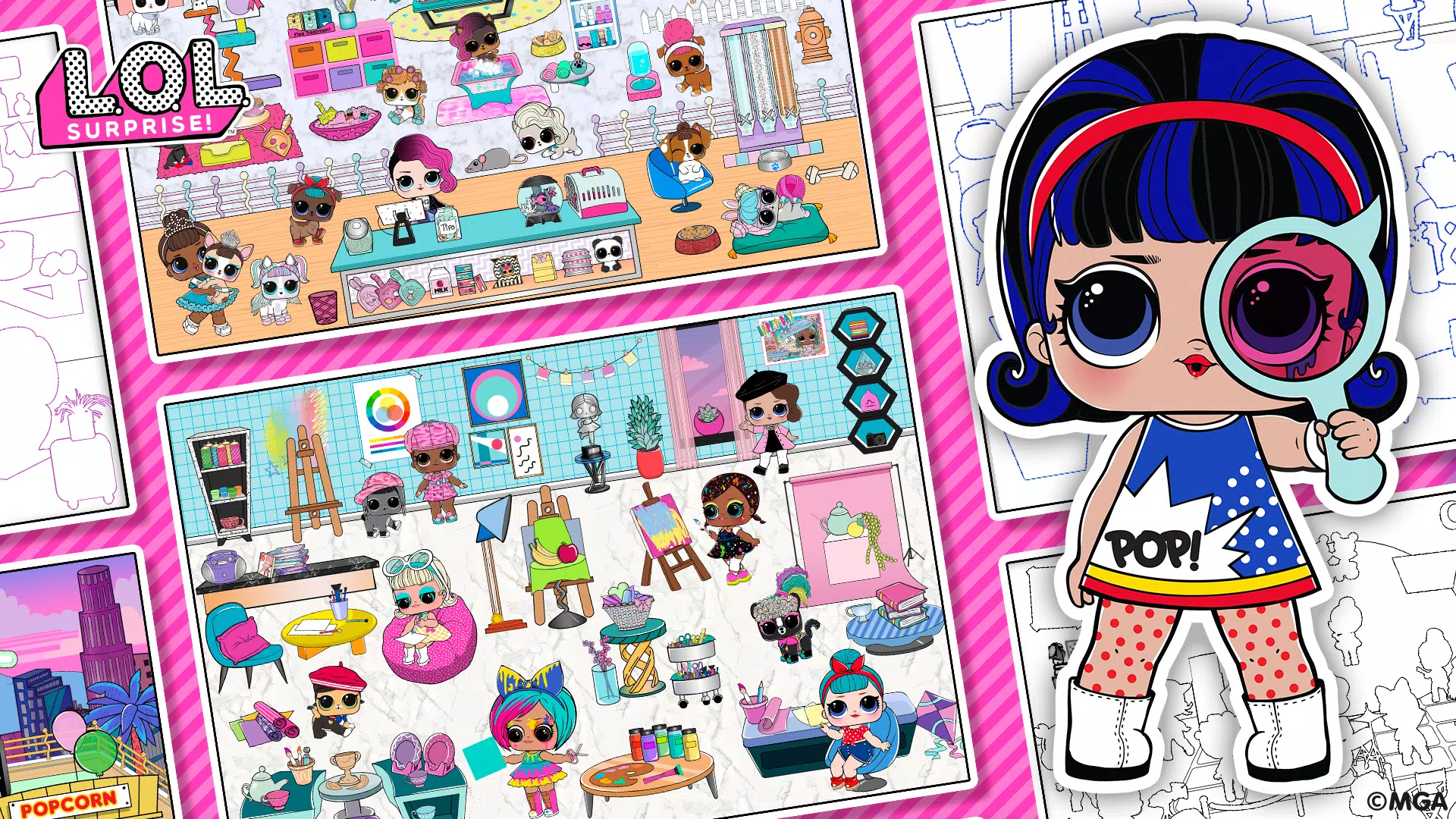 L.O.L. Surprise! Sticker Book Screenshot2