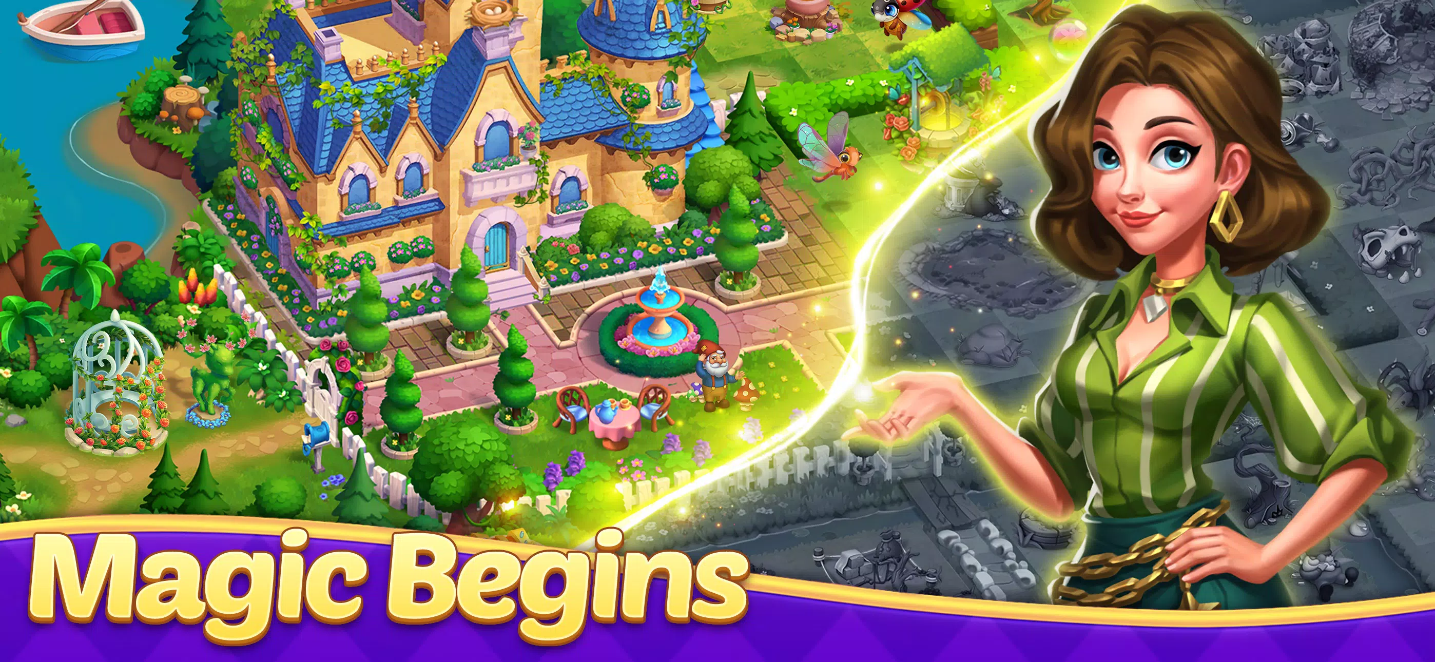 Garden Match Screenshot1