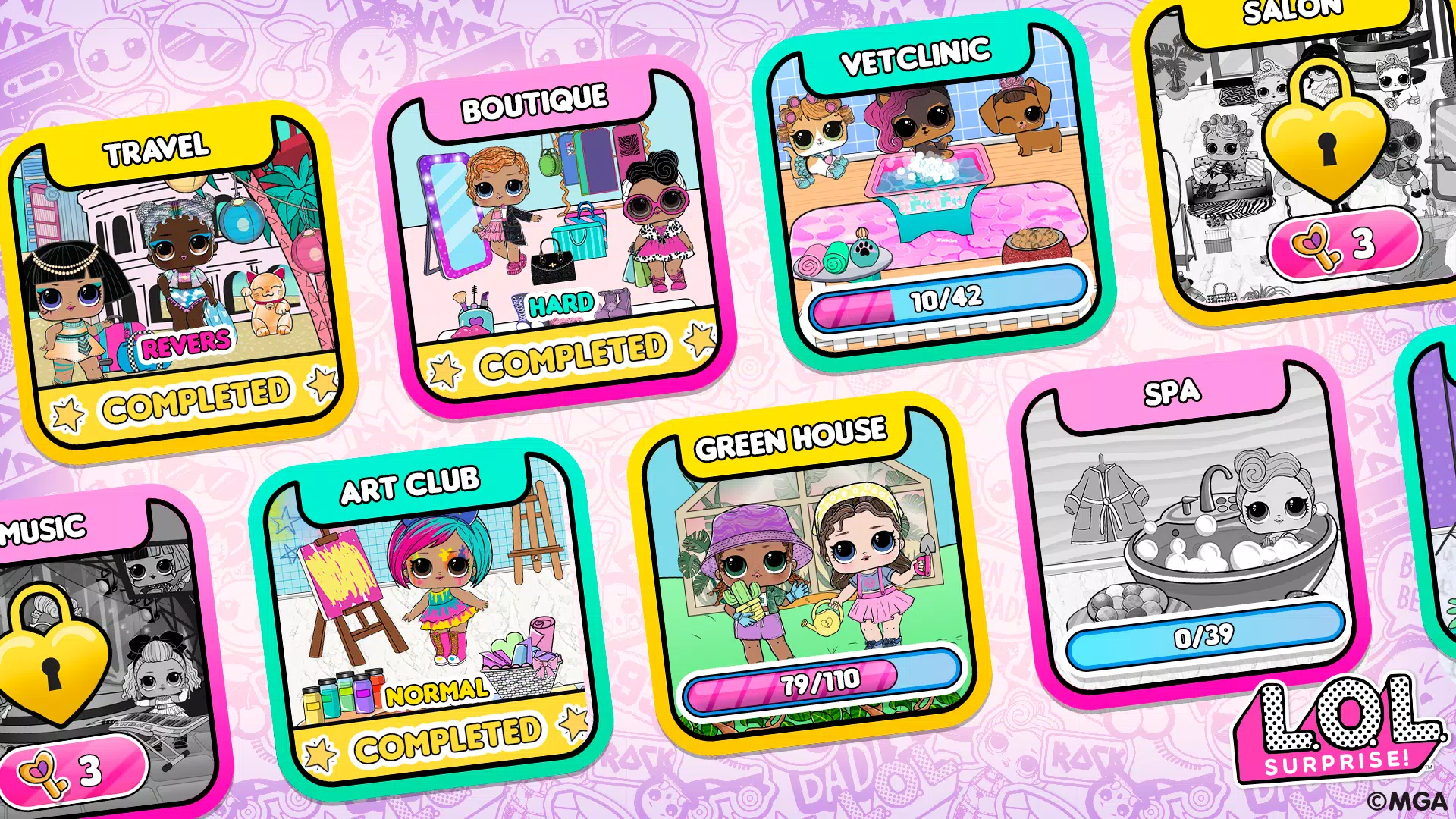 L.O.L. Surprise! Sticker Book Screenshot1