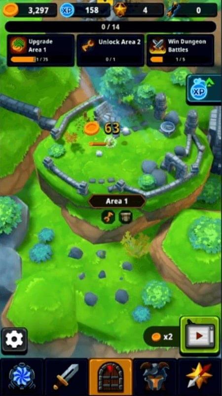 Idle Dungeon Manager Screenshot2
