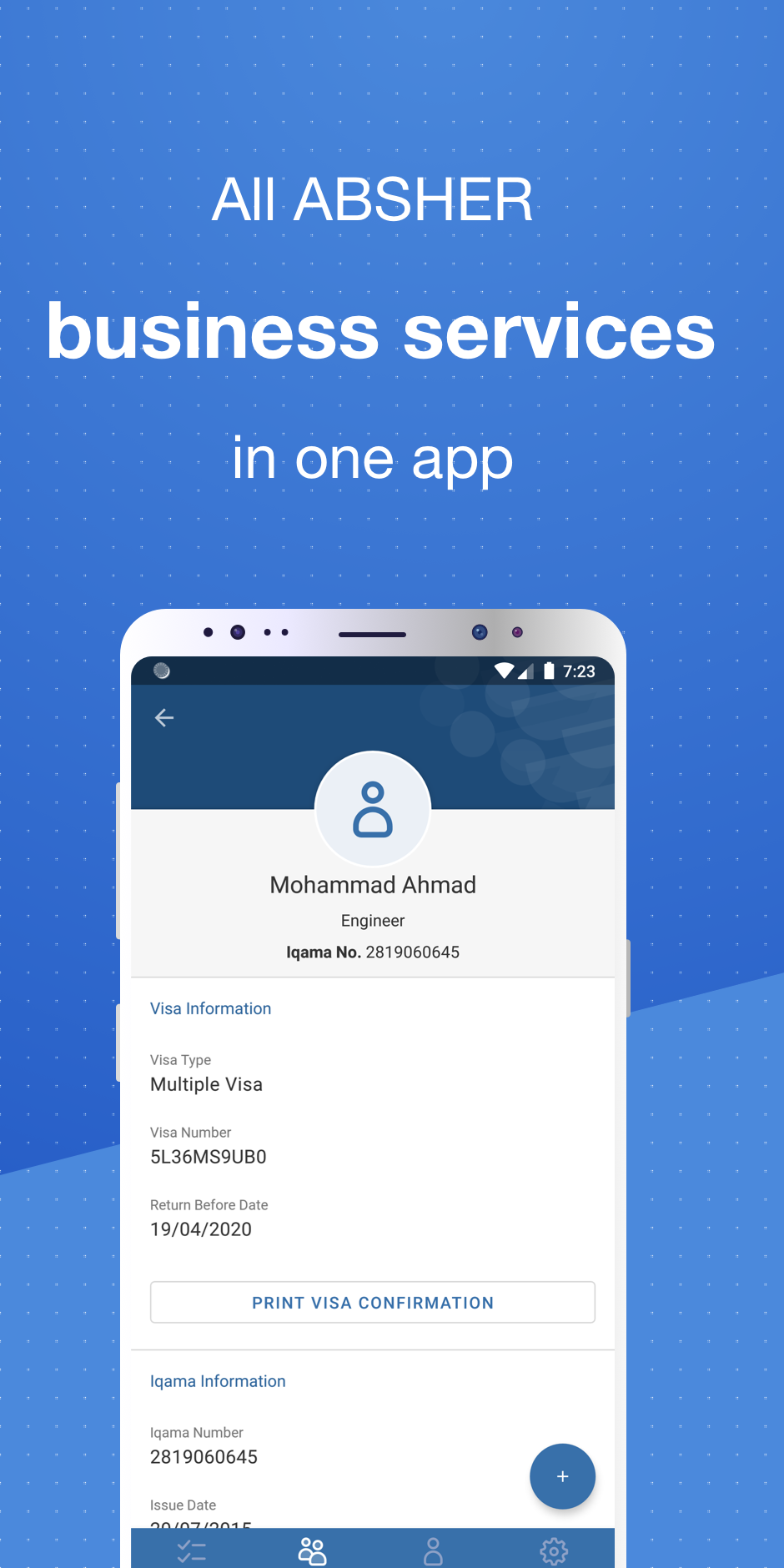 ABSHER Business Screenshot2
